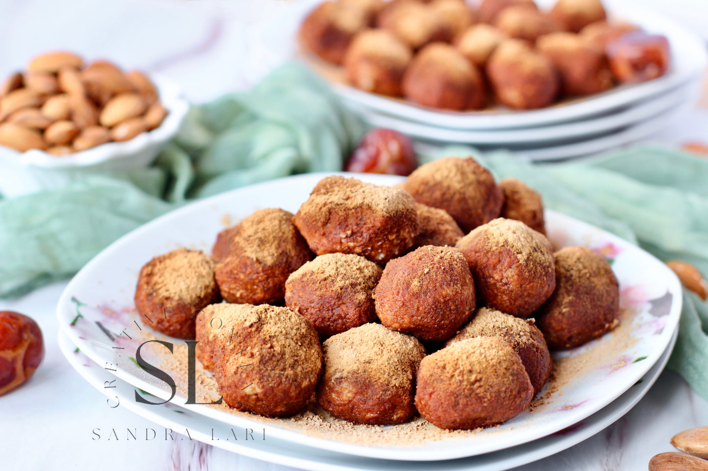 Raw Vegan Truffles Snack - Set 4 of 4