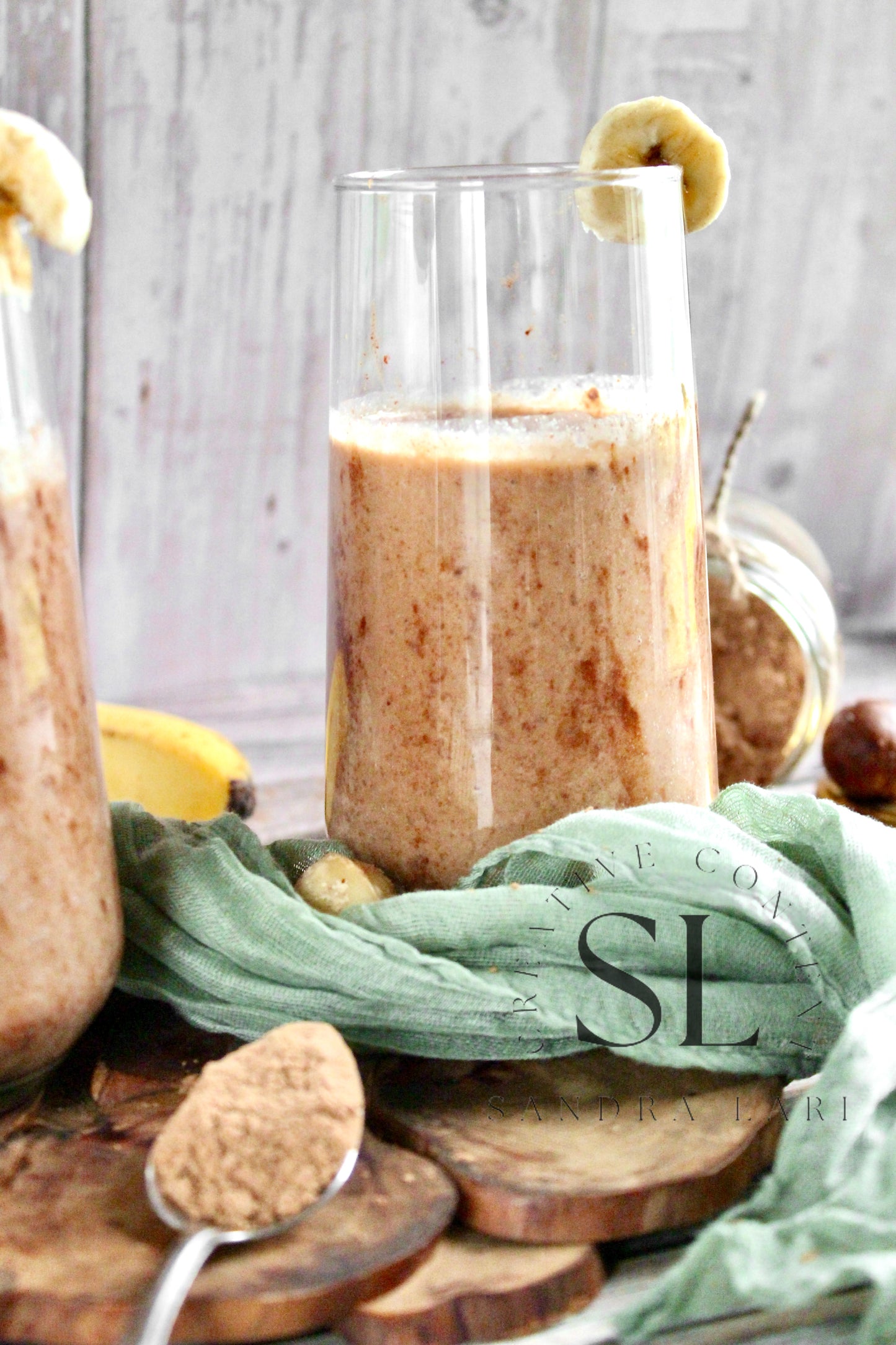 Luxury Raw Carob Smoothie - Set 4 of 4