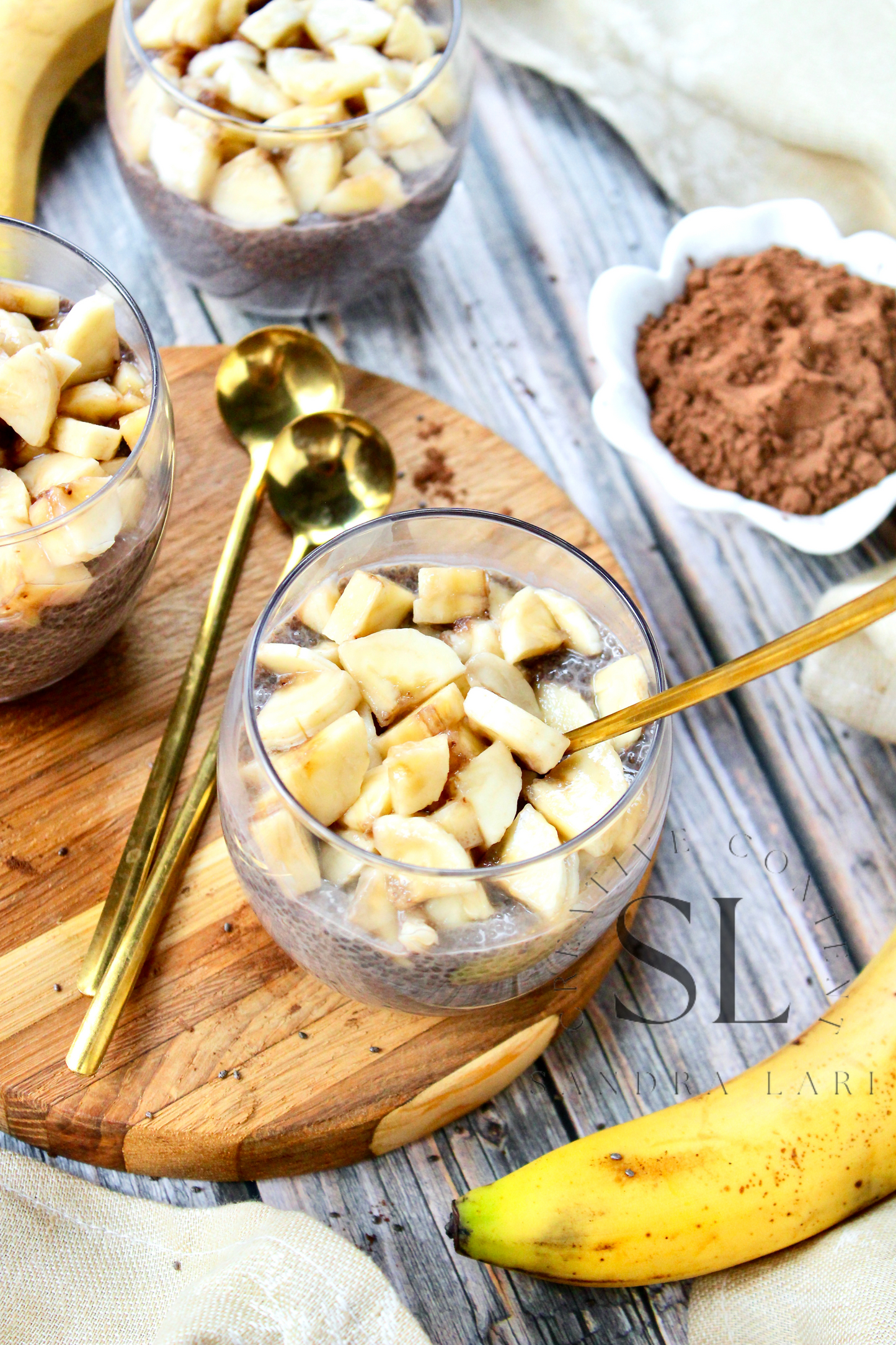 Banana Carob Chia Pudding - Exclusive