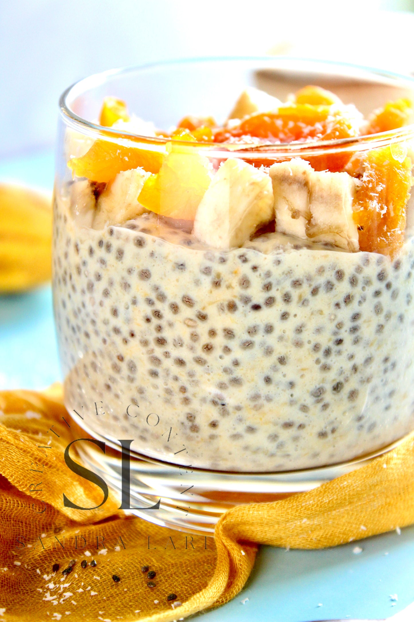 Dried Apricot Chia Pudding - Set 1 of 3