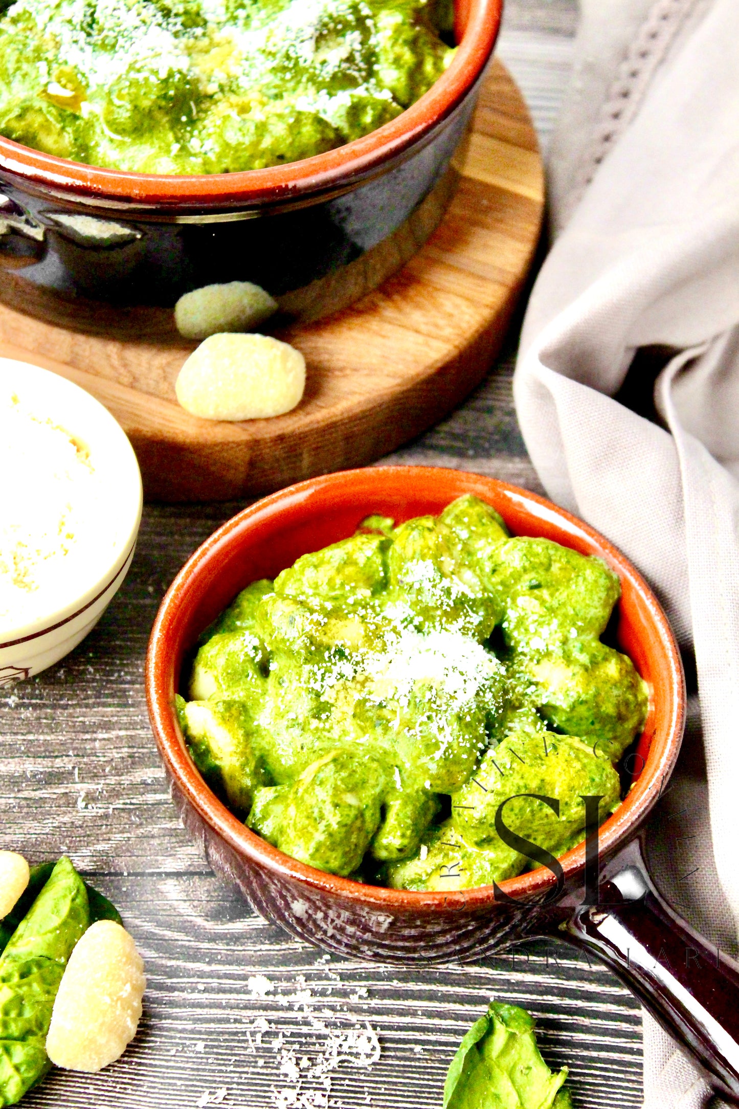 Creamy Gnocchi with Spinach - Exclusive