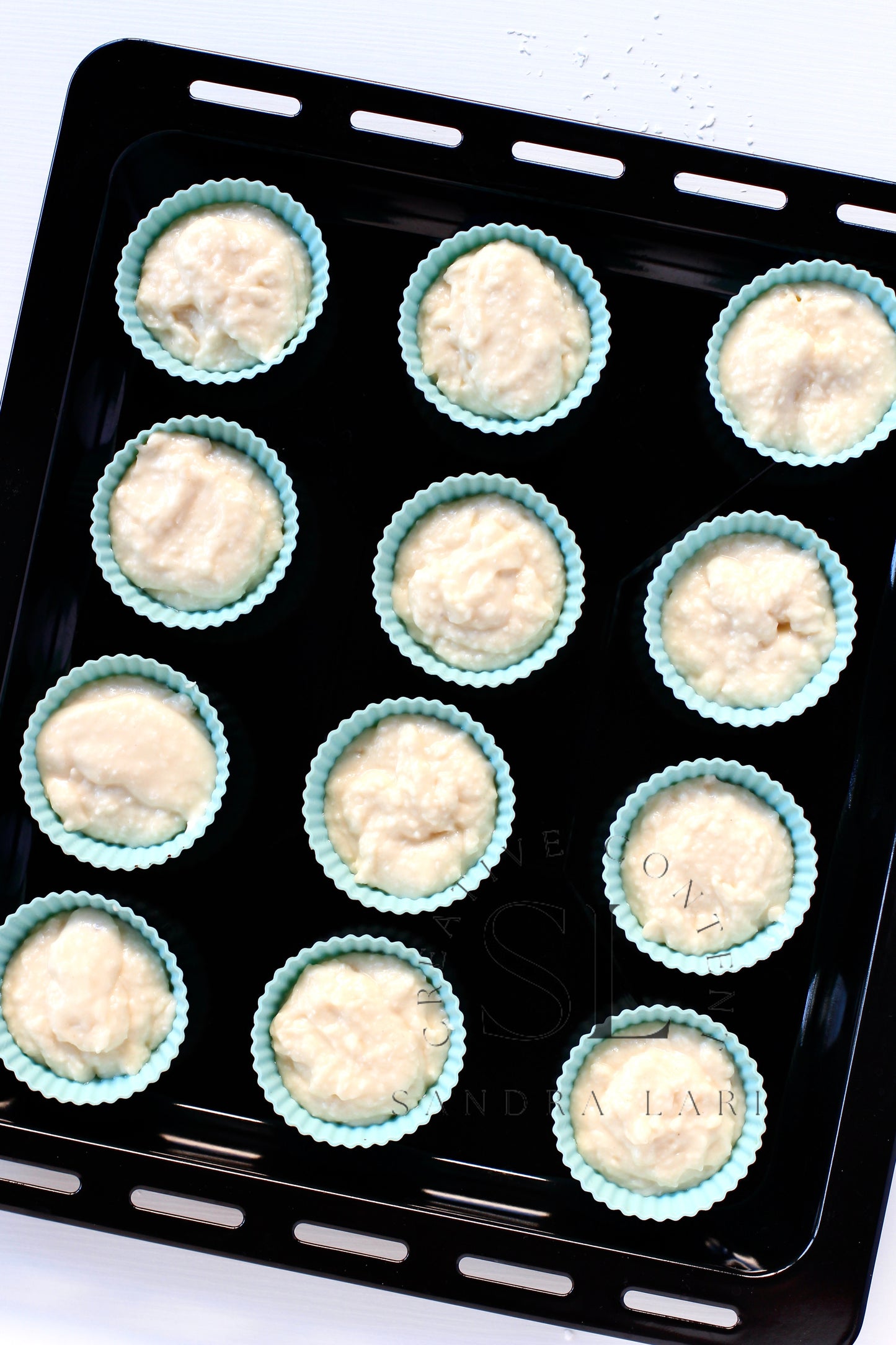 Eggless Coconut Muffins (No Yeast) - Set 2 of 4