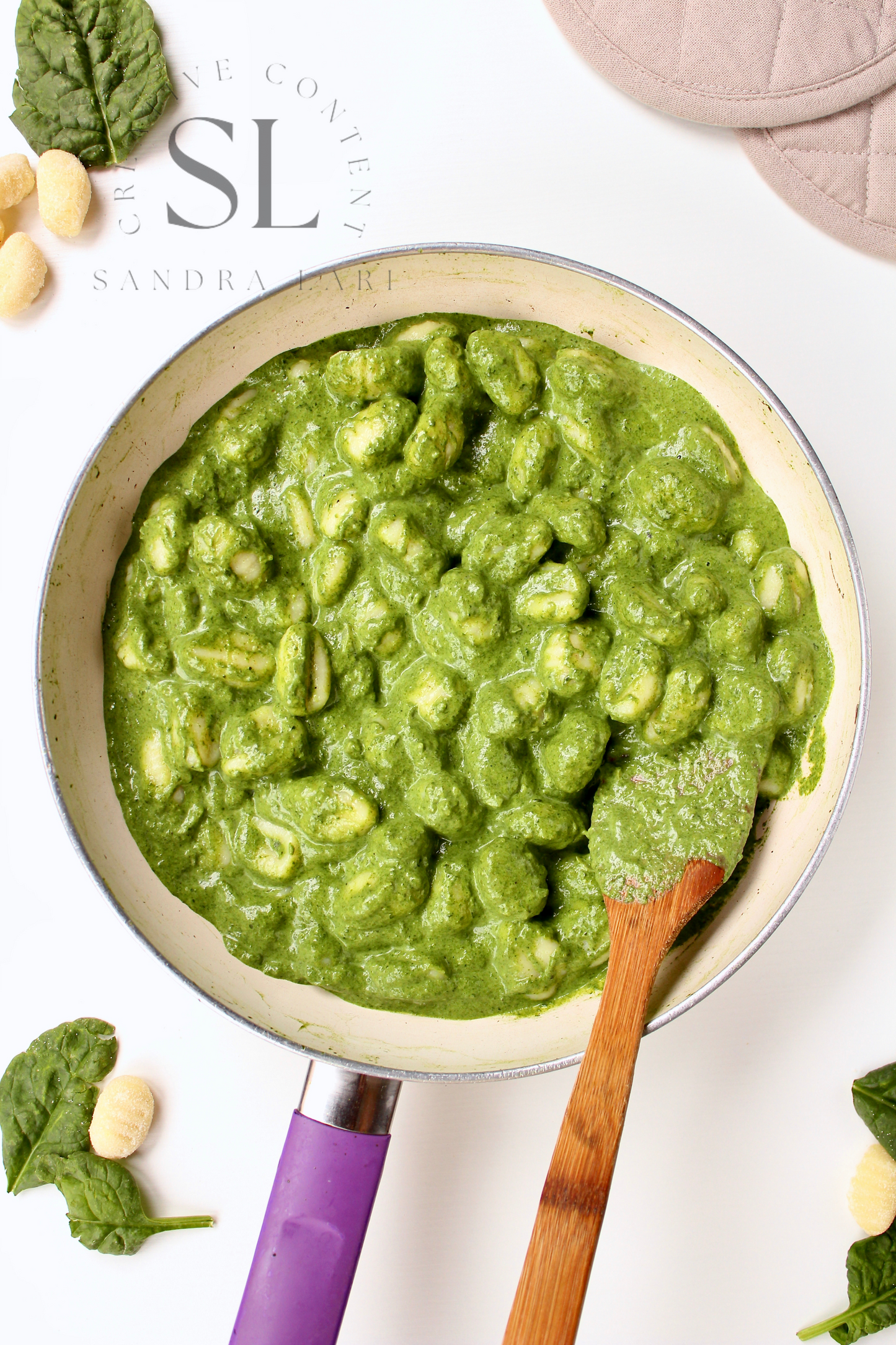 Creamy Gnocchi with Spinach - Exclusive