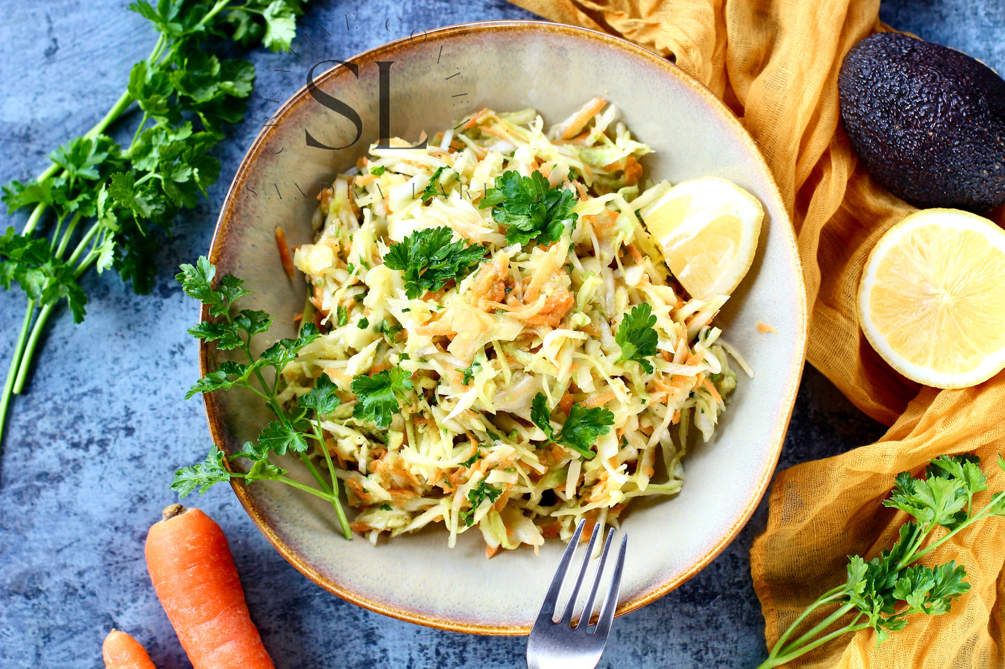 Creamy Avocado & Garlic Coleslaw - Set 2 of 4