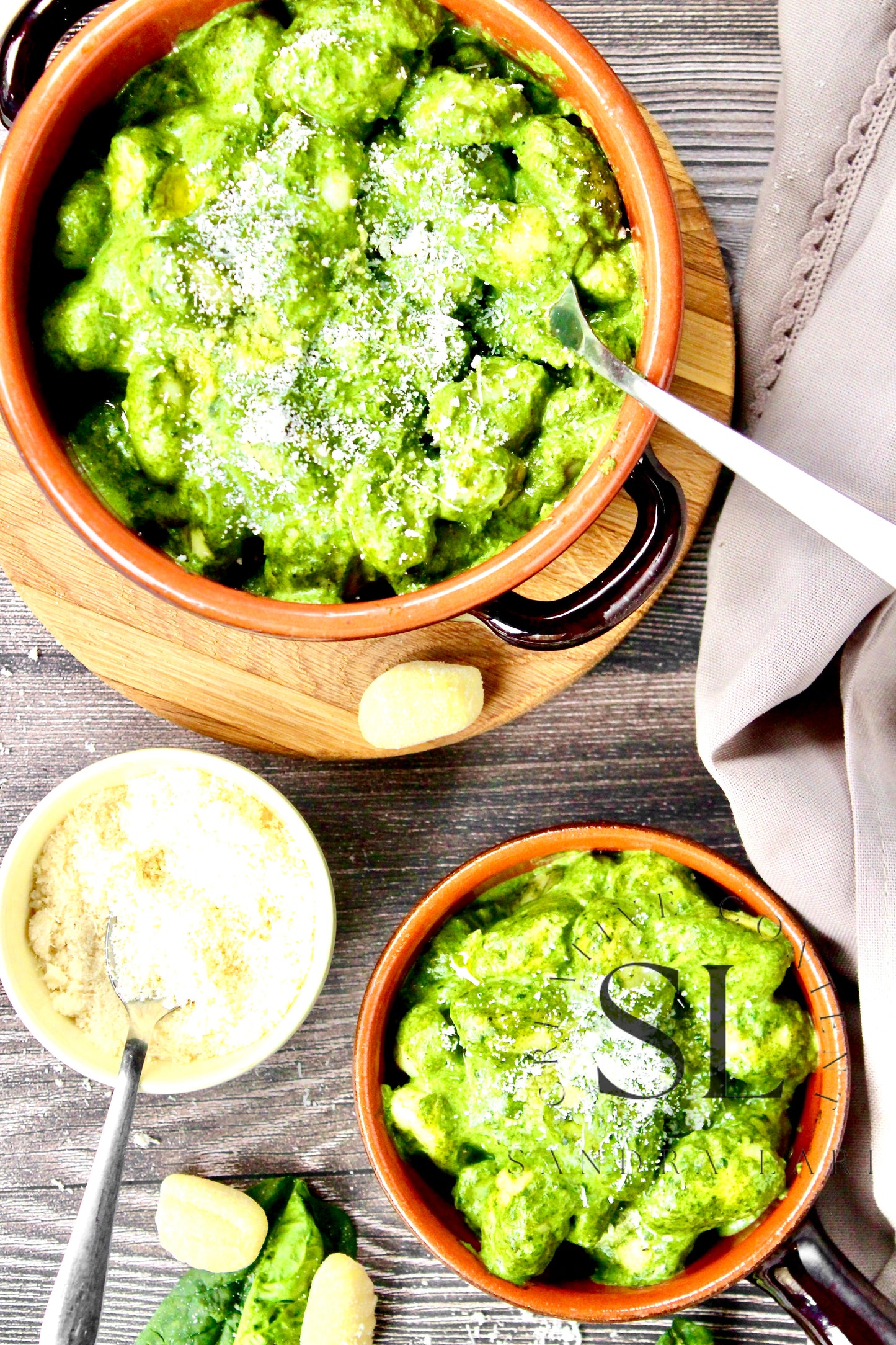 Creamy Gnocchi with Spinach - Exclusive