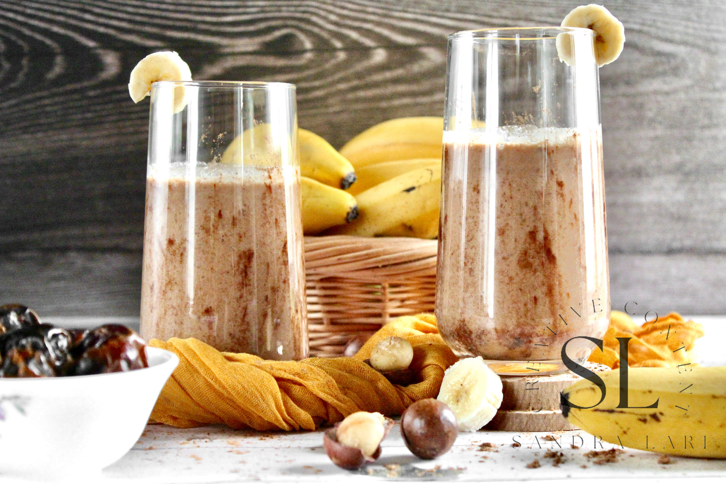 Luxury Raw Carob Smoothie - Set 2 of 4