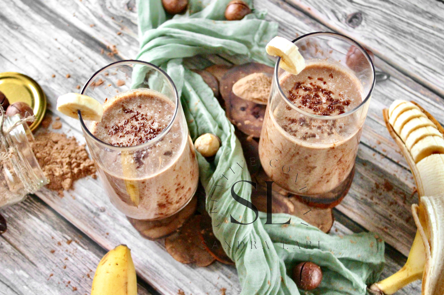 Luxury Raw Carob Smoothie - Set 4 of 4