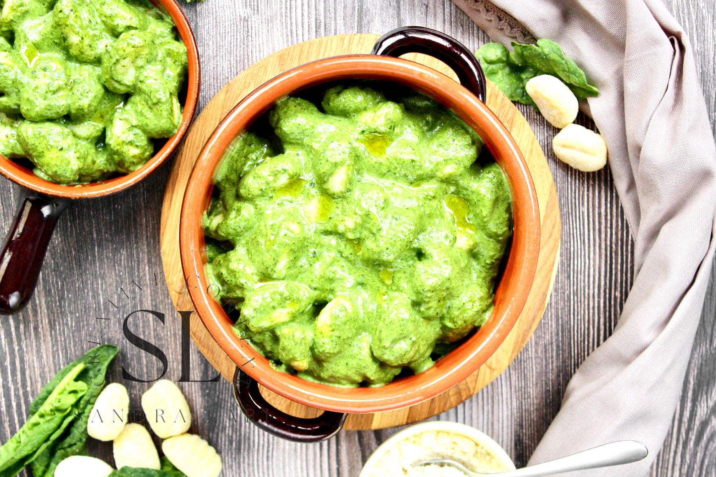 Creamy Gnocchi with Spinach - Exclusive