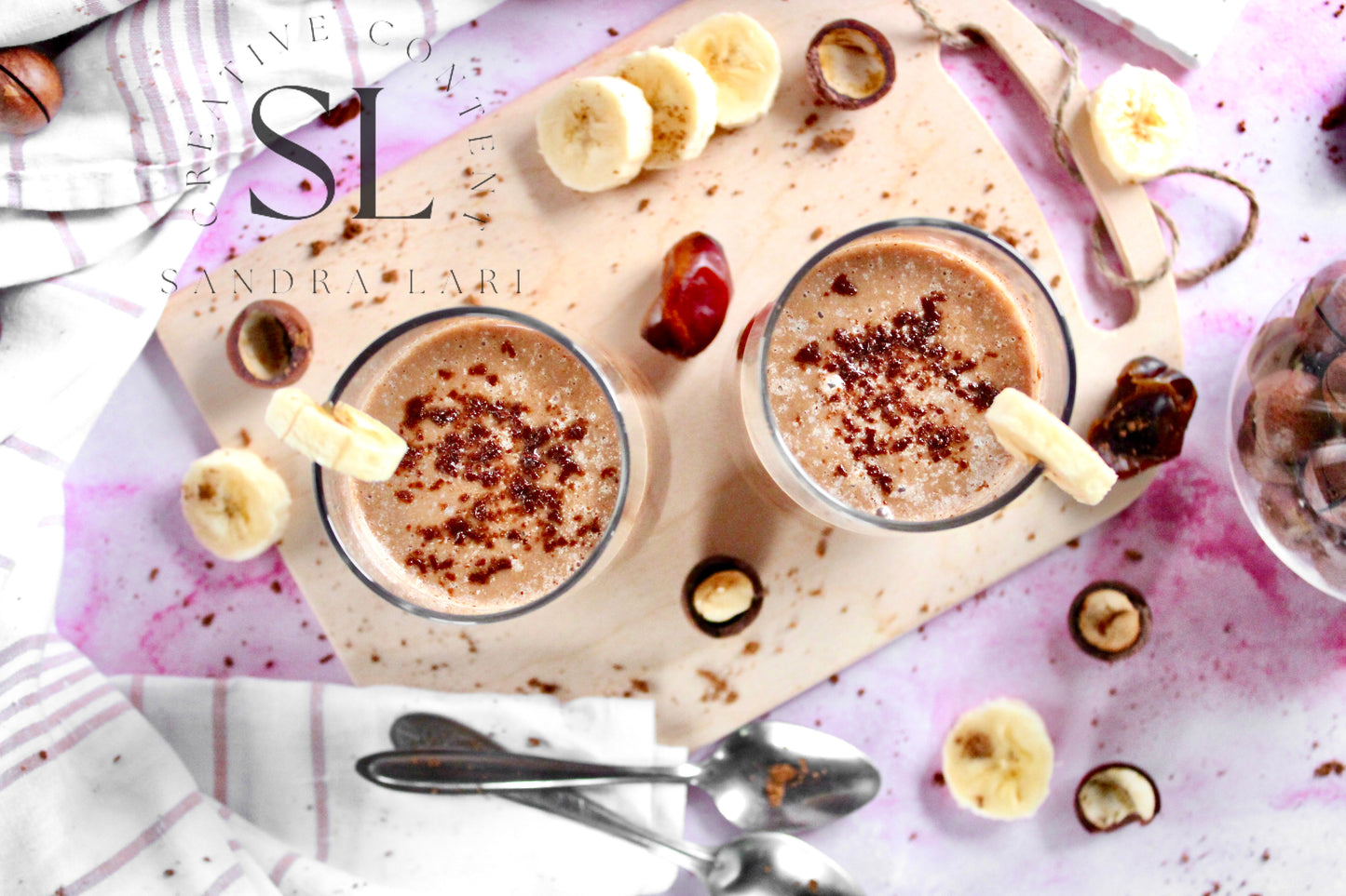 Luxury Raw Carob Smoothie - Set 3 of 4