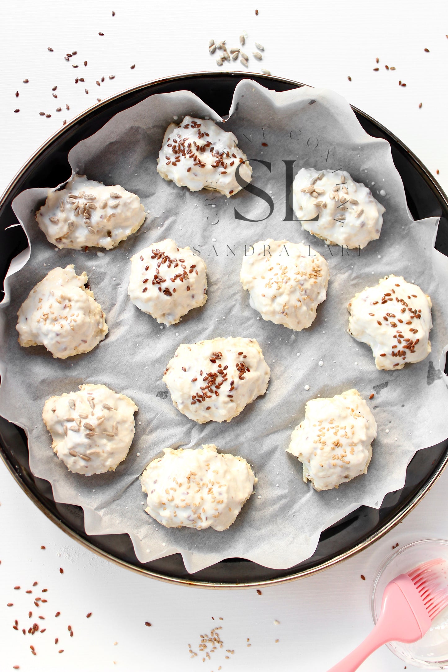 Rustic No Yeast Bread Mini Rolls - Set 1 of 4