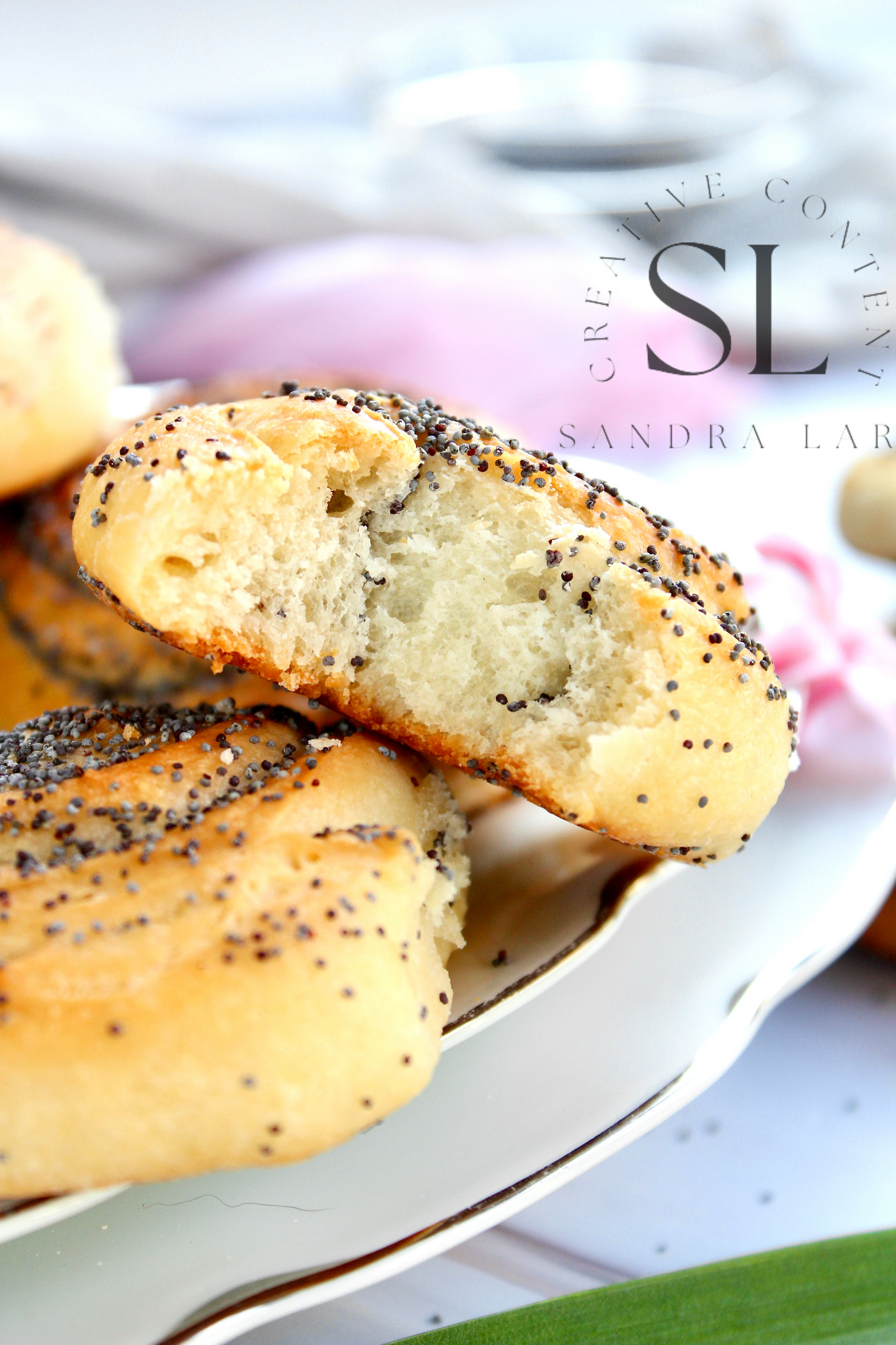 Poppy Seed Rolls with Mother Yeast - Set 3 of 3