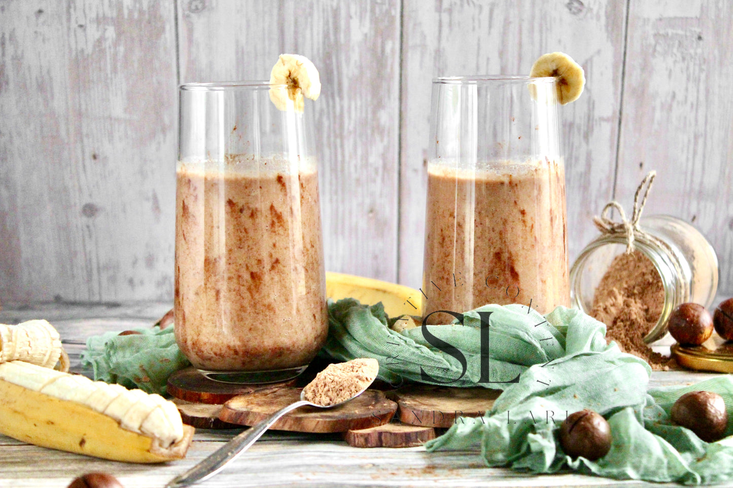 Luxury Raw Carob Smoothie - Set 4 of 4