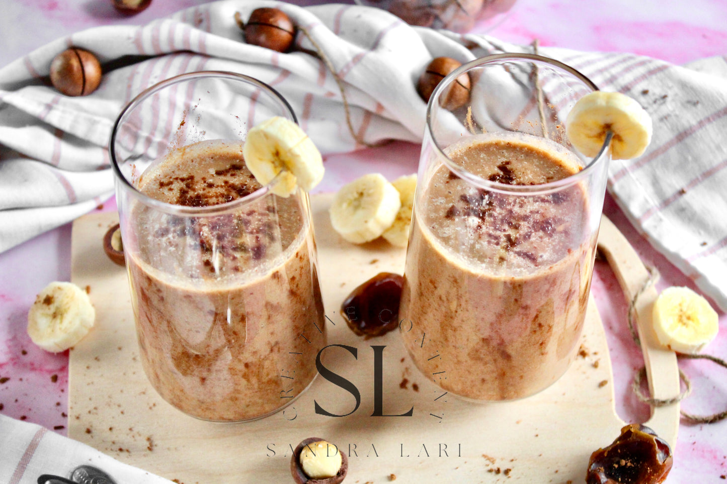 Luxury Raw Carob Smoothie - Set 3 of 4