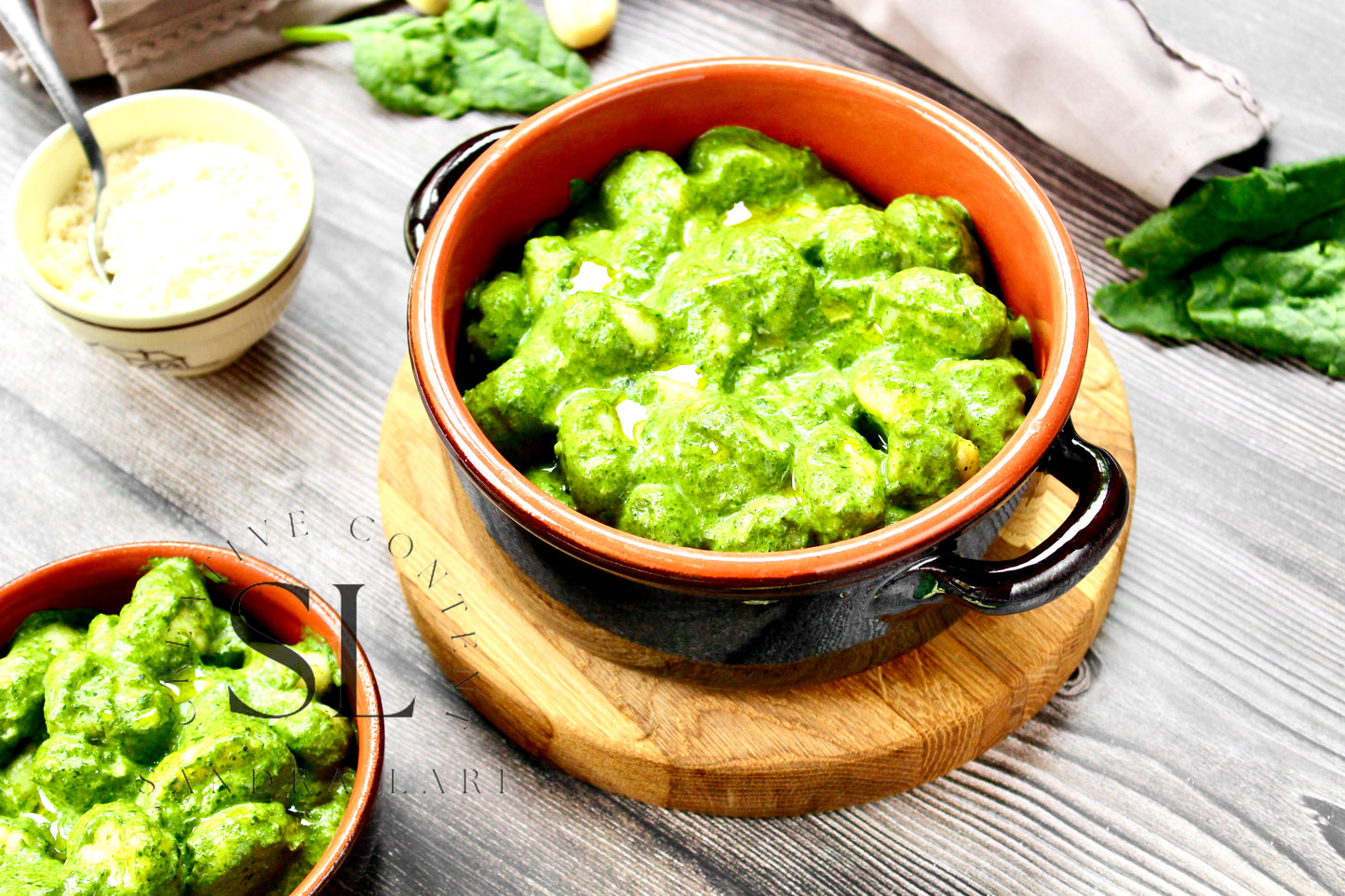 Creamy Gnocchi with Spinach - Exclusive