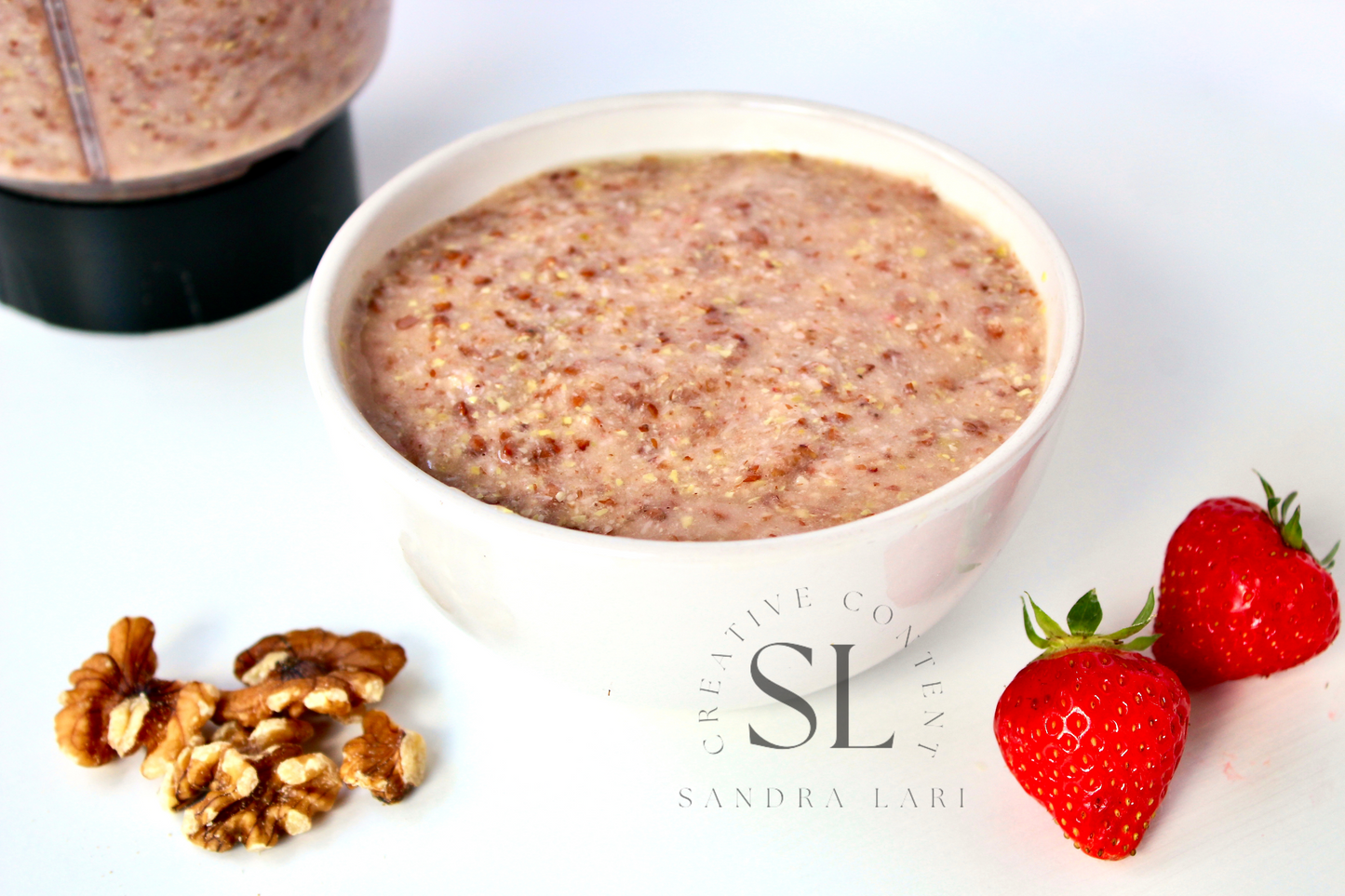 Overnight Healthy Raw Flaxseed Porridge - Set 2 of 4