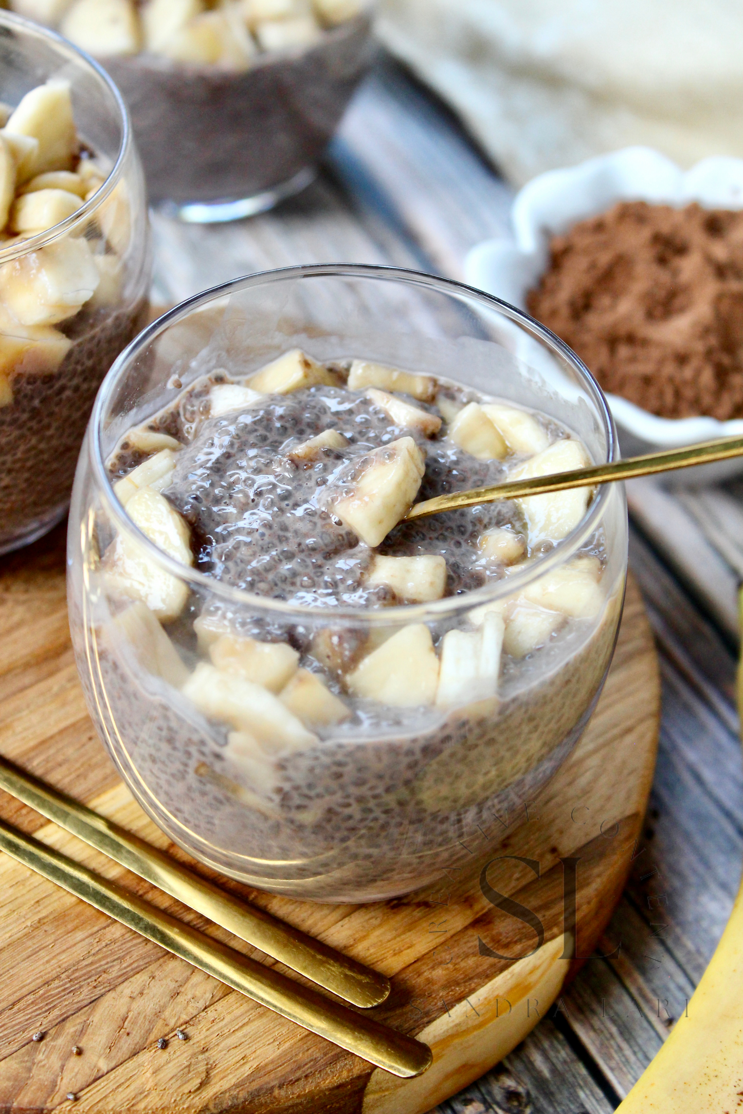 Banana Carob Chia Pudding - Exclusive