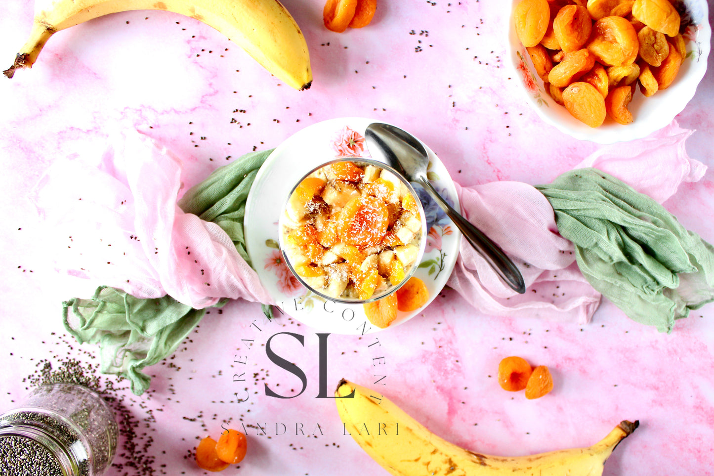 Dried Apricot Chia Pudding - Set 2 of 3