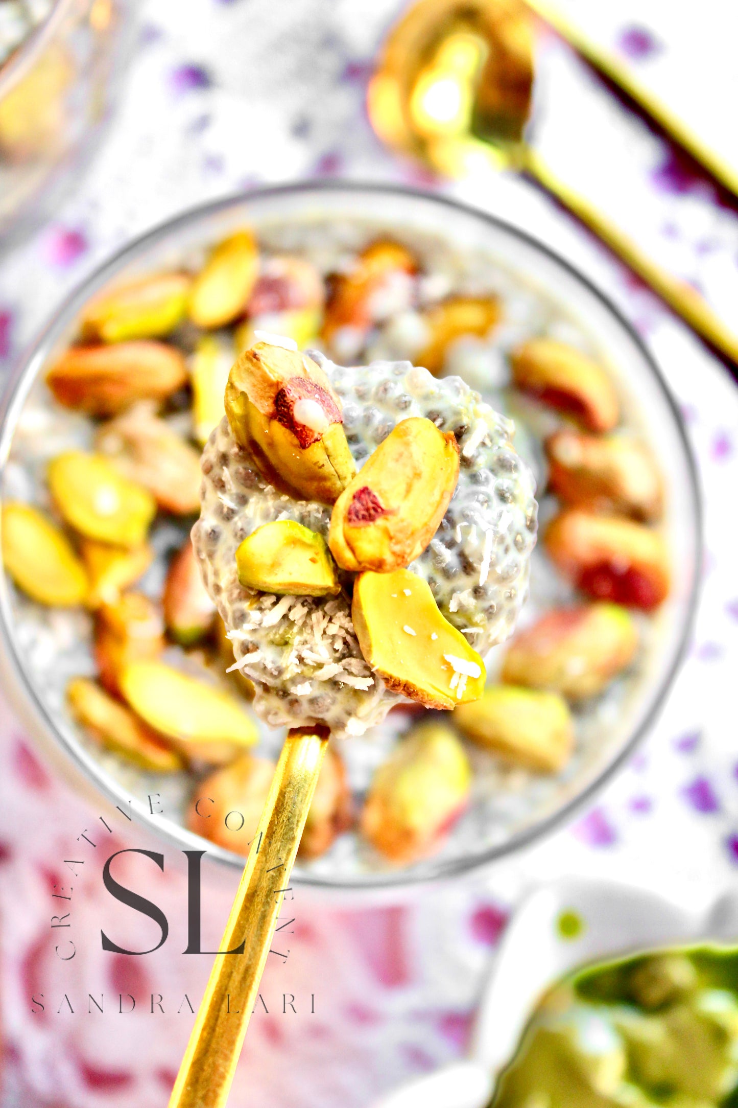 Coconut-Pistachio Chia Pudding - Exclusive