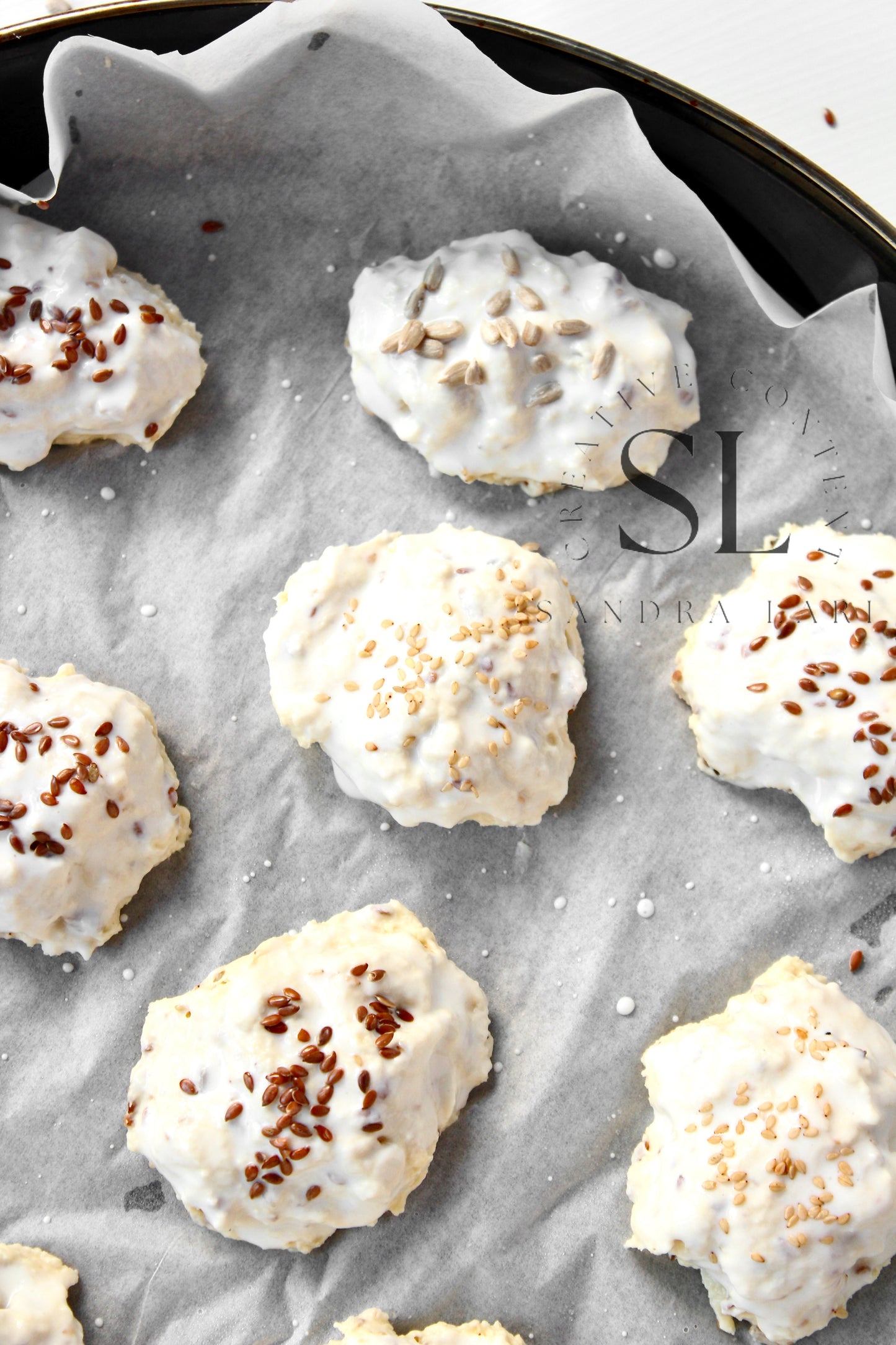 Rustic No Yeast Bread Mini Rolls - Set 2 of 4