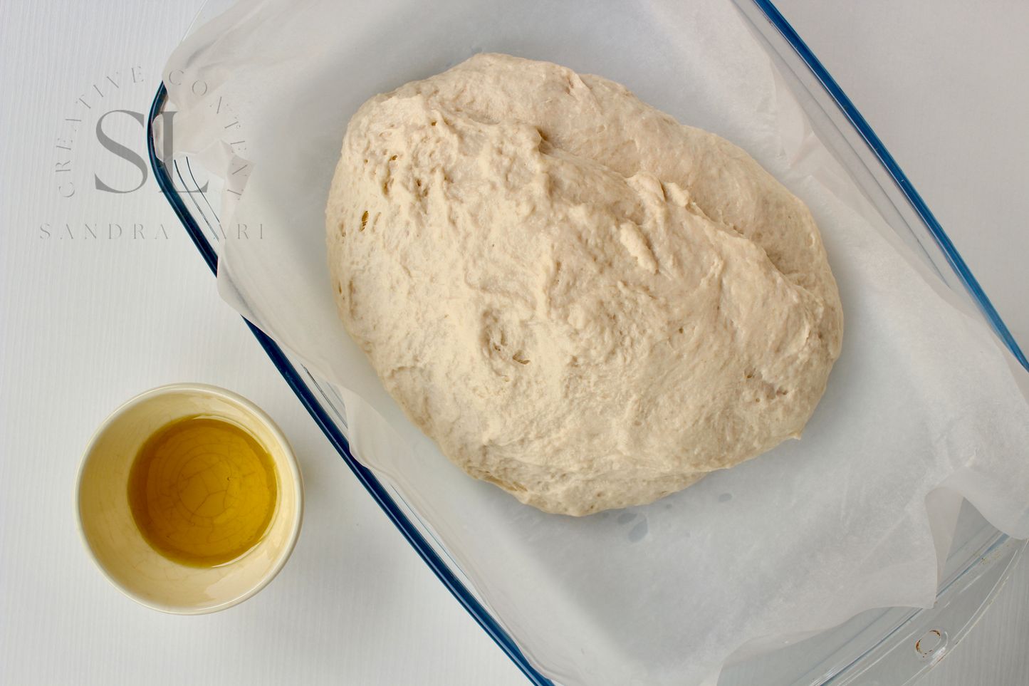 Easy Sourdough Focaccia with Caramelized Onions Set 1 of 3