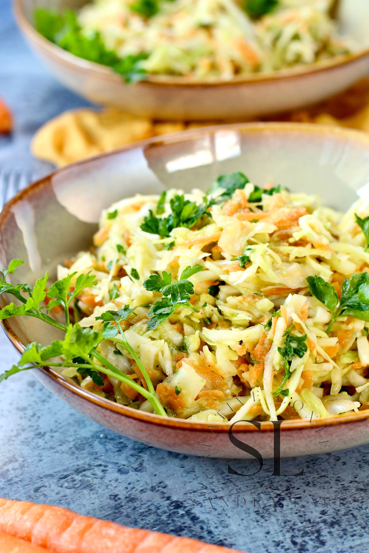 Creamy Avocado & Garlic Coleslaw - Set 2 of 4