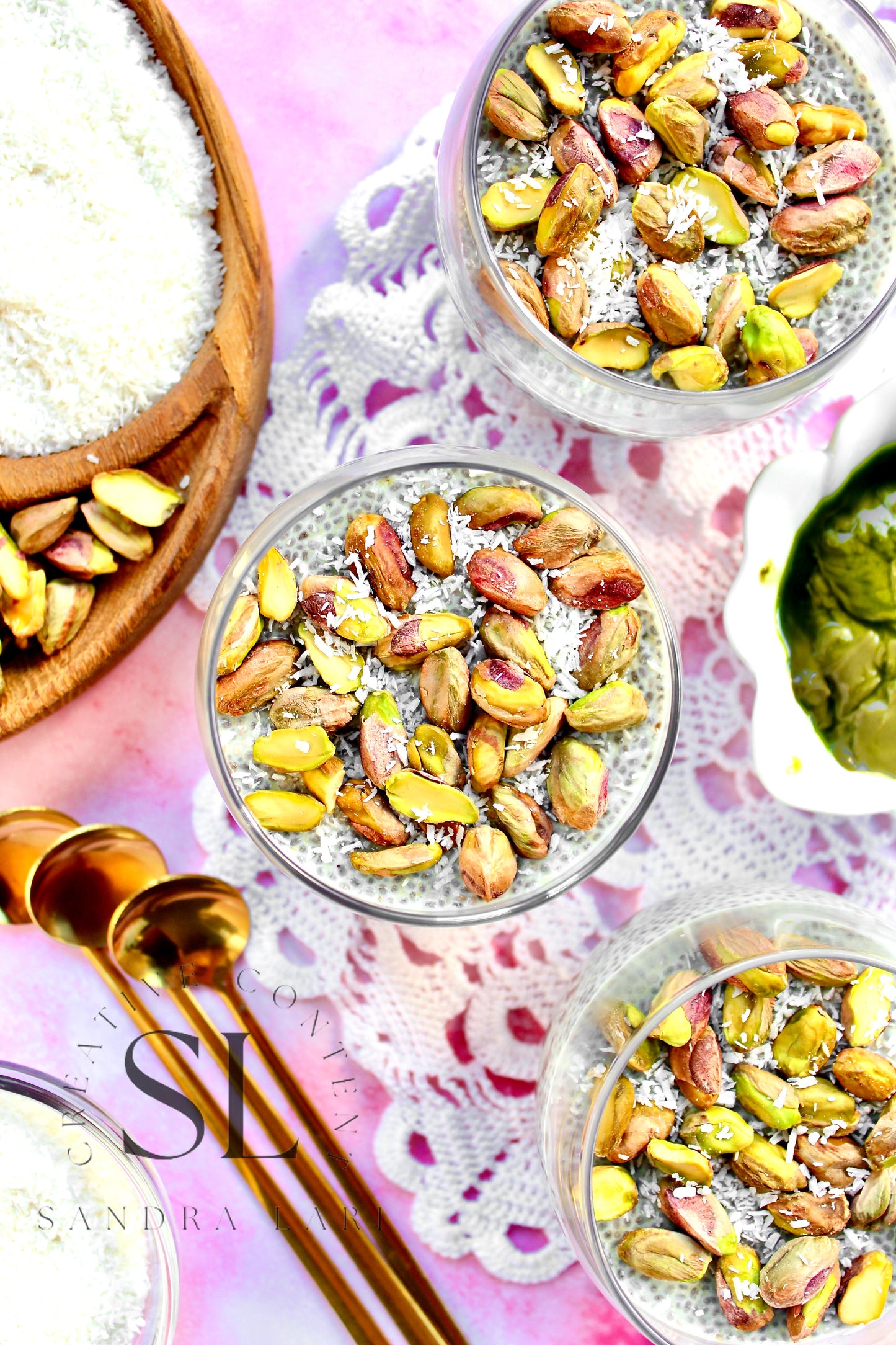 Coconut-Pistachio Chia Pudding - Exclusive