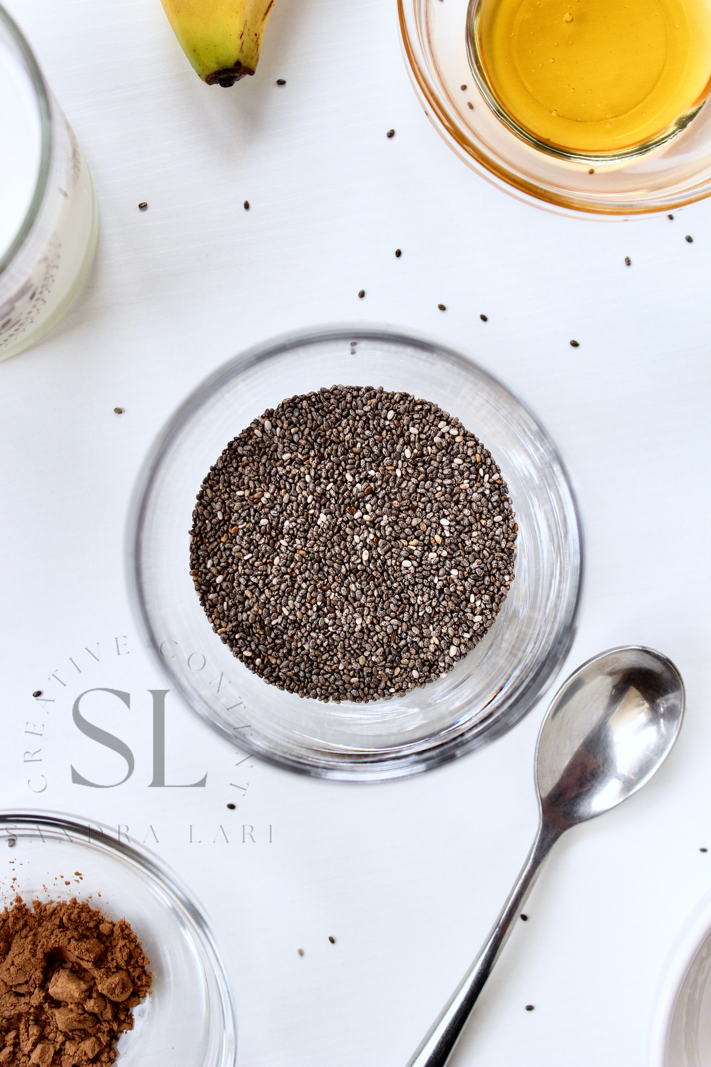 Banana Carob Chia Pudding - Exclusive