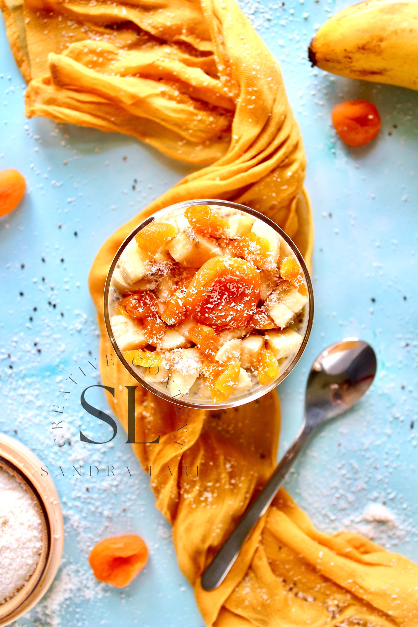 Dried Apricot Chia Pudding - Set 1 of 3