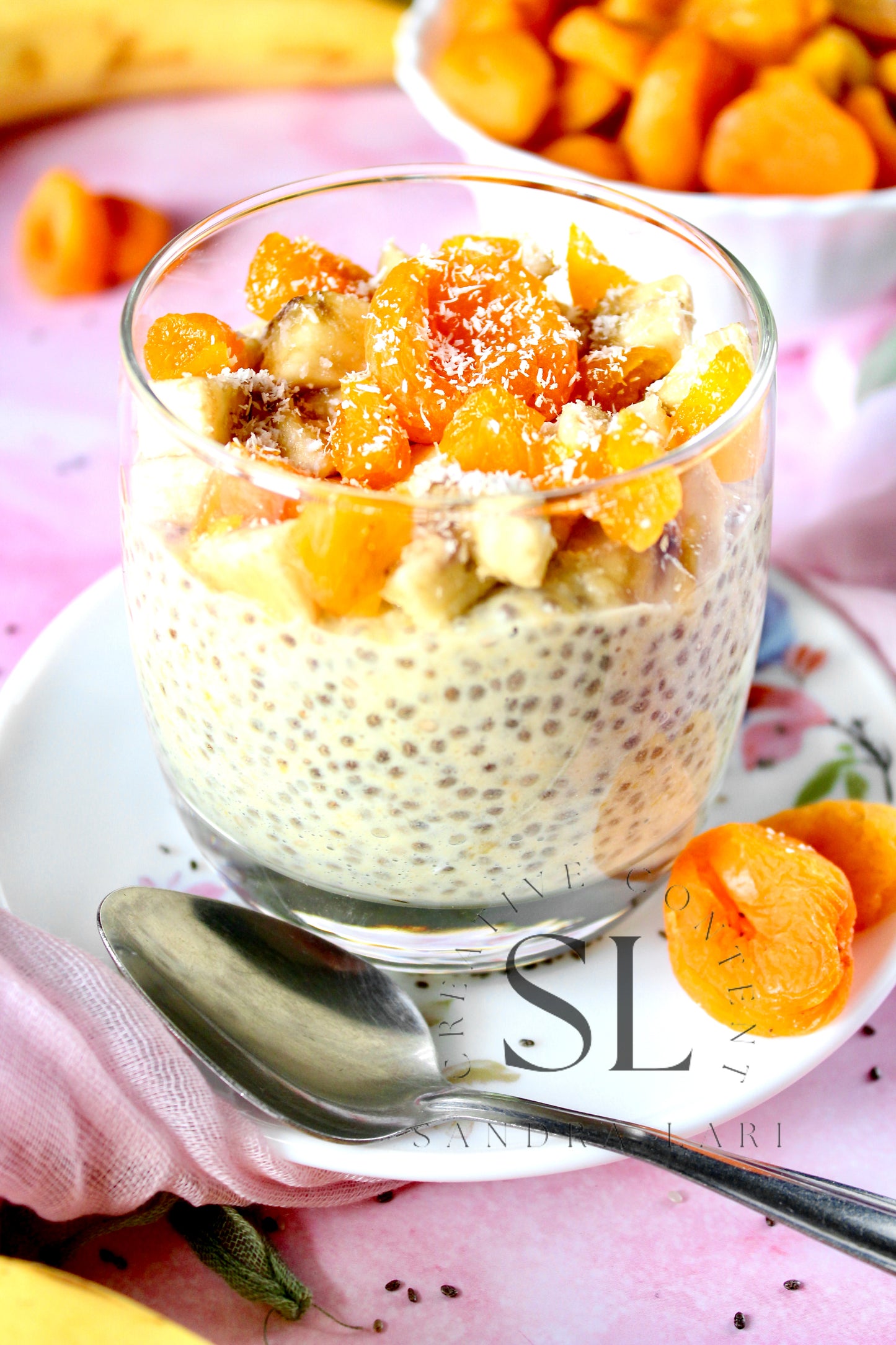 Dried Apricot Chia Pudding - Set 2 of 3