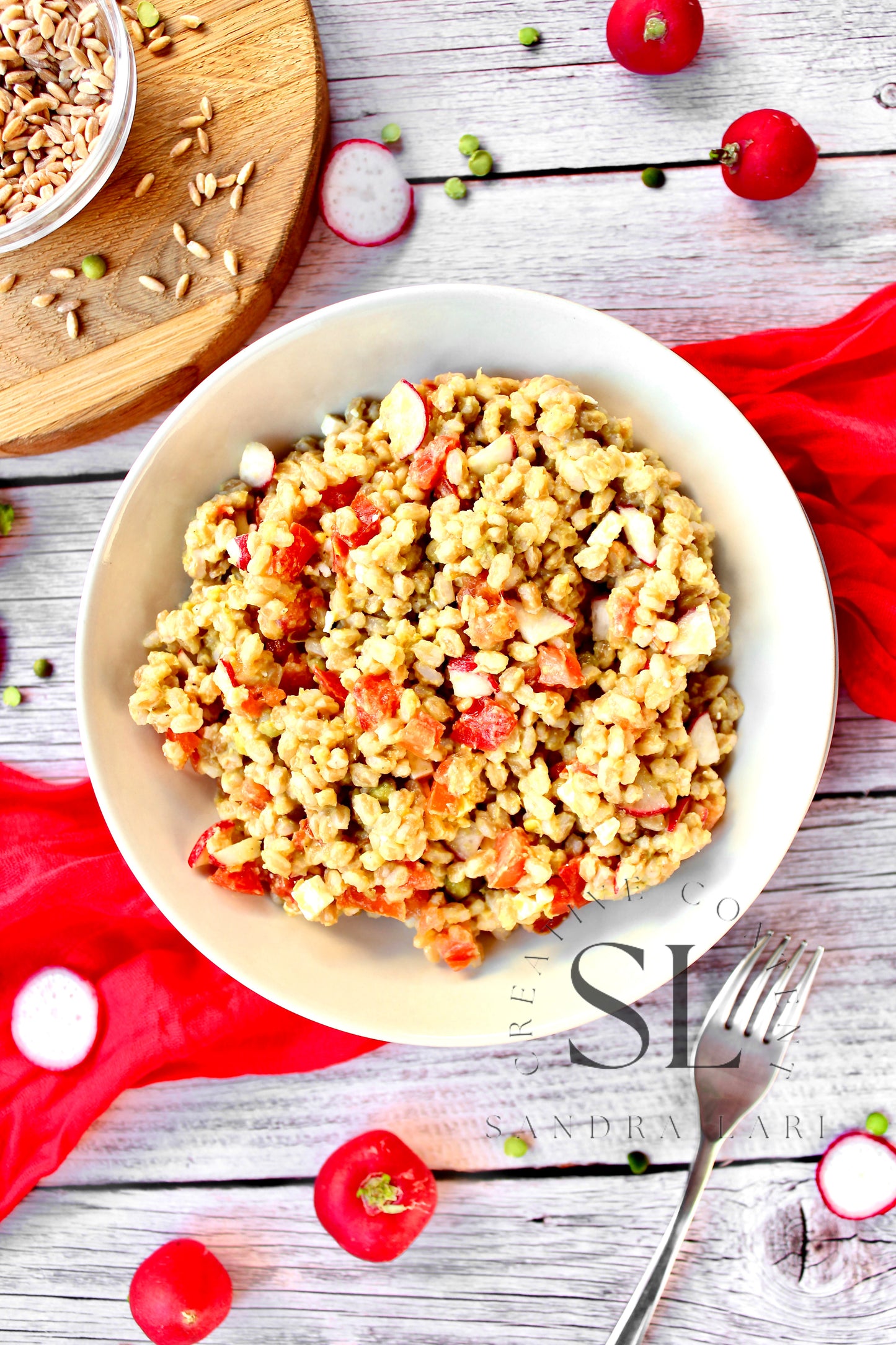 Farro Salad With Spring Vegetables - Set 1 of 3
