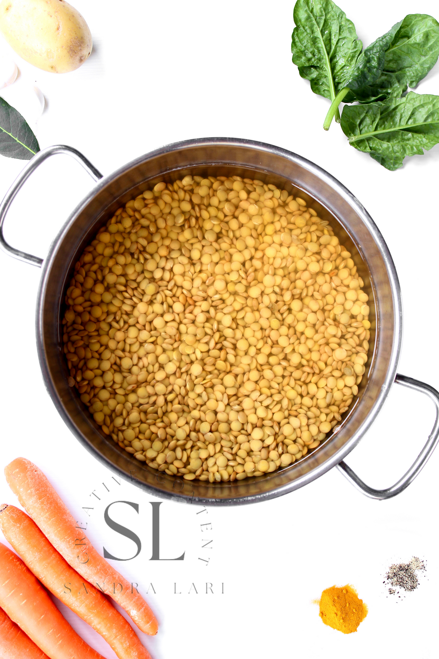 Spinach Lentil Soup - Set 1 of 3