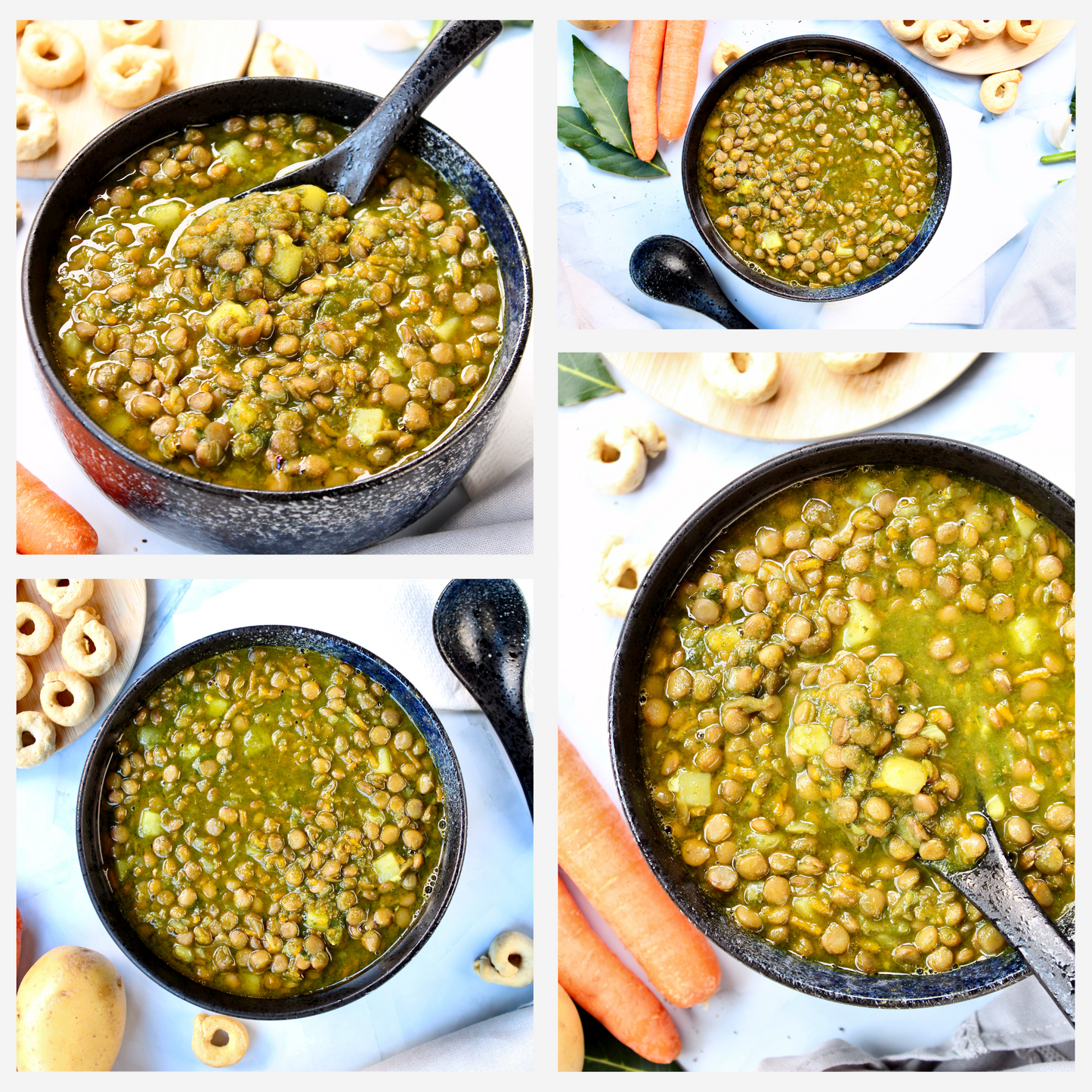 Spinach Lentil Soup - Set 1 of 3