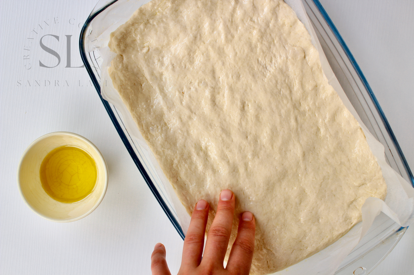 Easy Sourdough Focaccia with Caramelized Onions Set 3 of 3