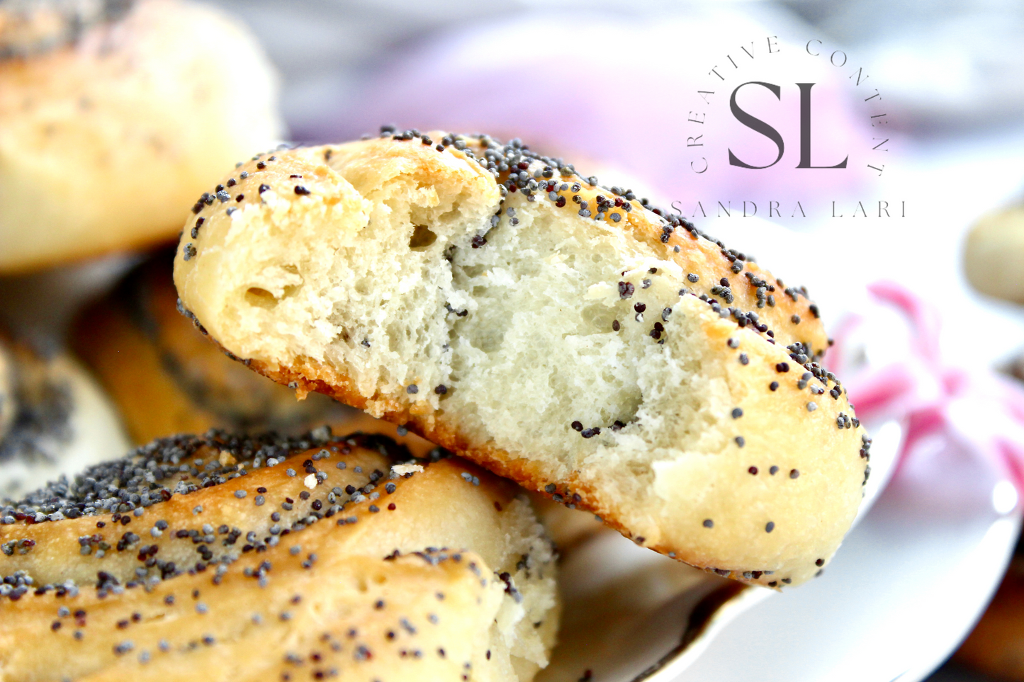 Poppy Seed Rolls with Mother Yeast - Set 3 of 3