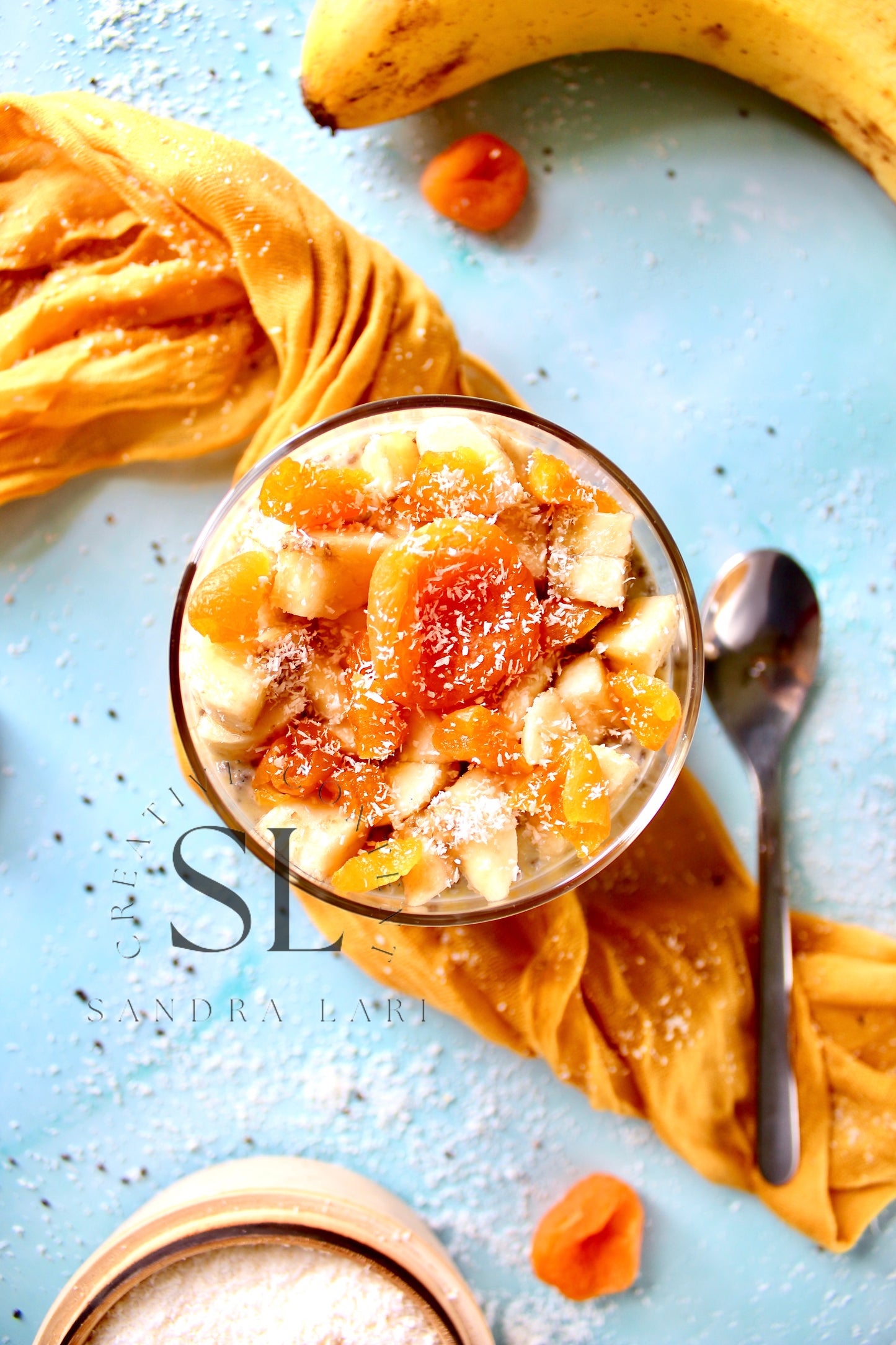 Dried Apricot Chia Pudding - Set 1 of 3