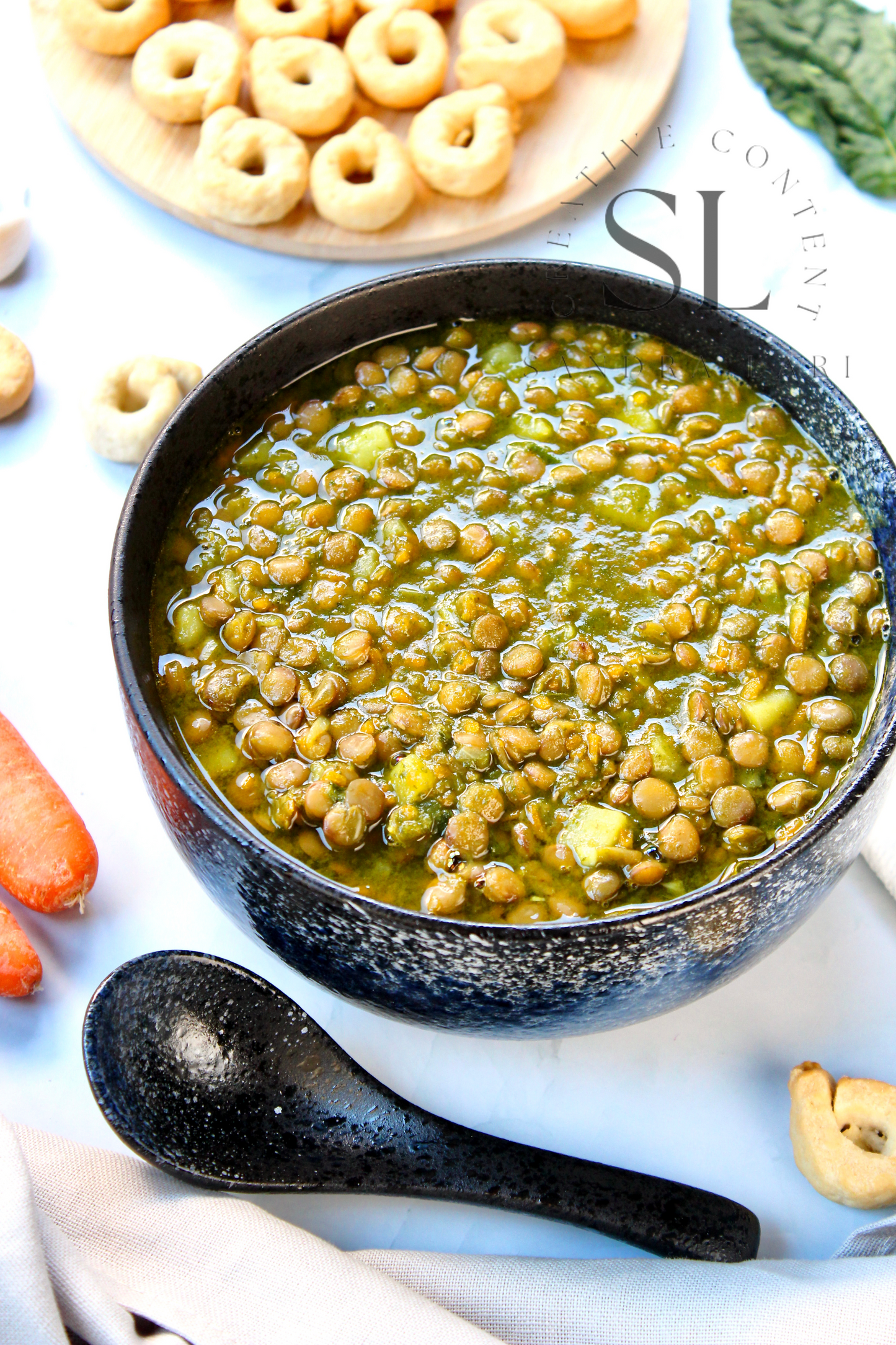 Spinach Lentil Soup - Set 1 of 3