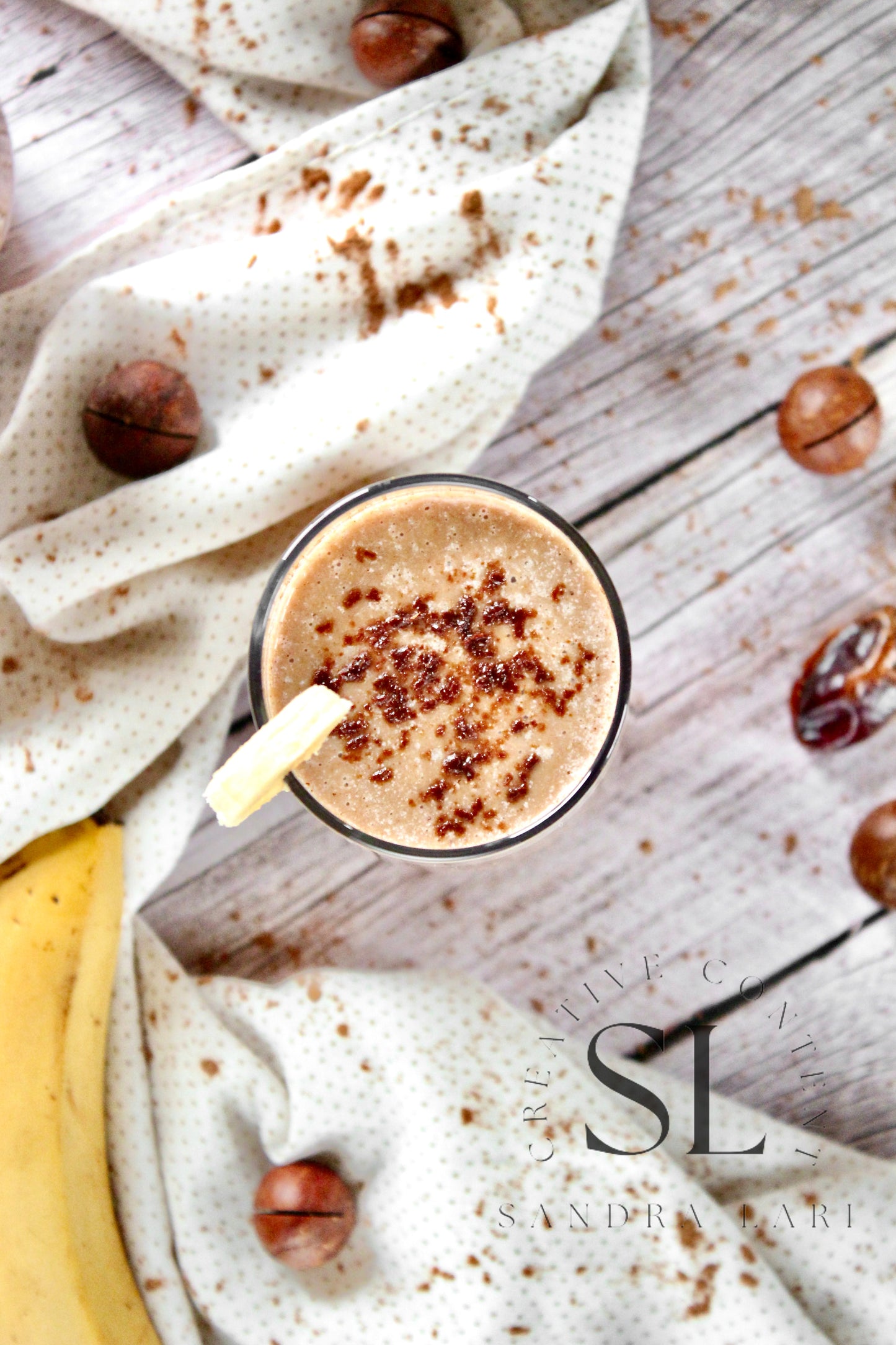 Luxury Raw Carob Smoothie - Set 1 of 4