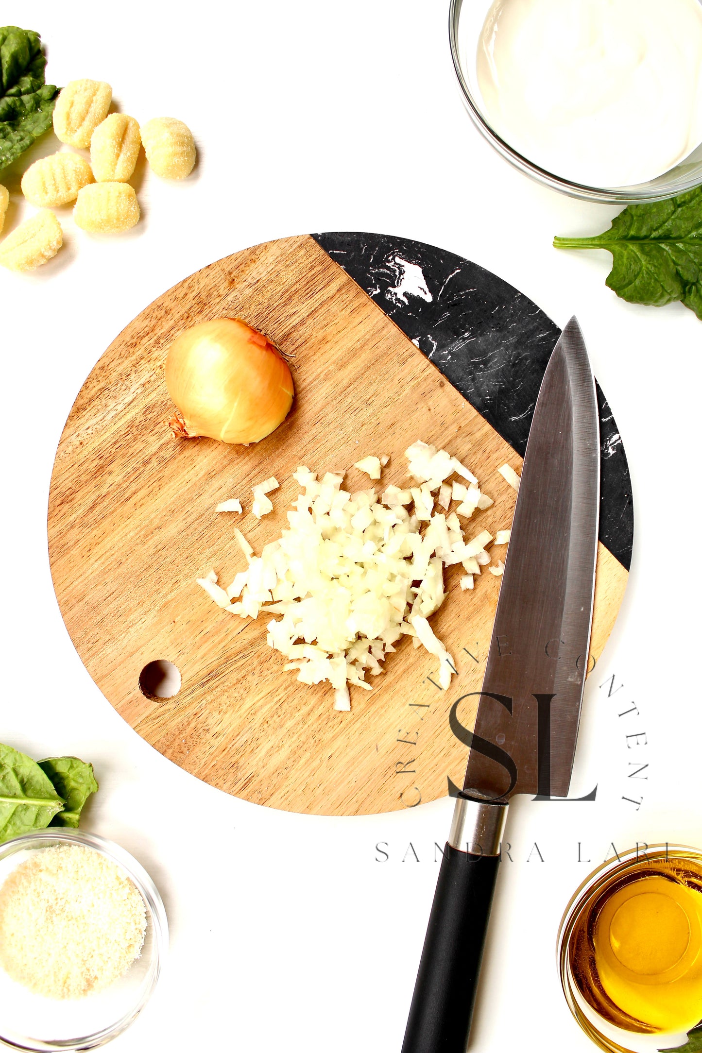 Creamy Gnocchi with Spinach - Exclusive