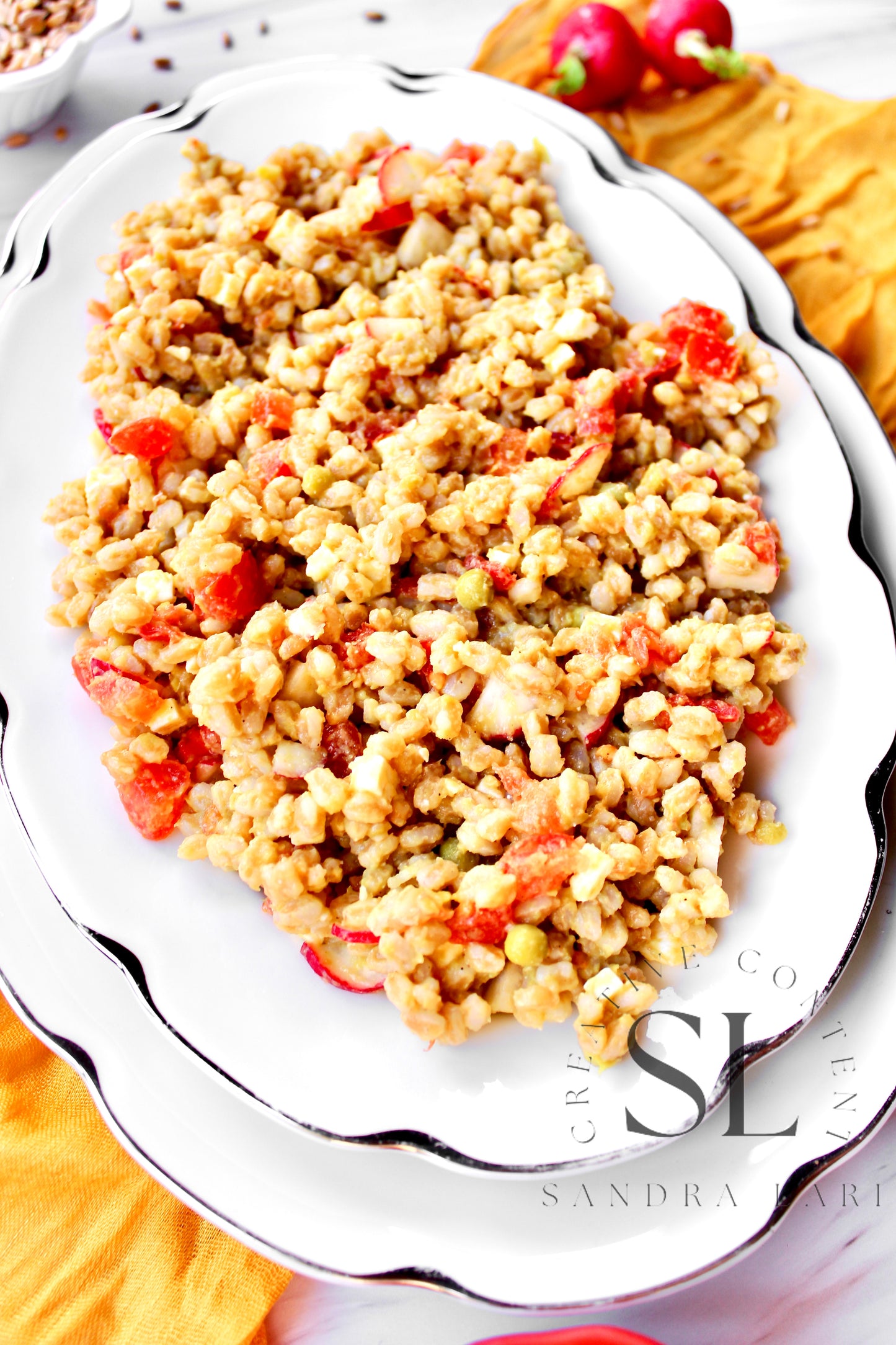 Farro Salad With Spring Vegetables - Set 3 of 3
