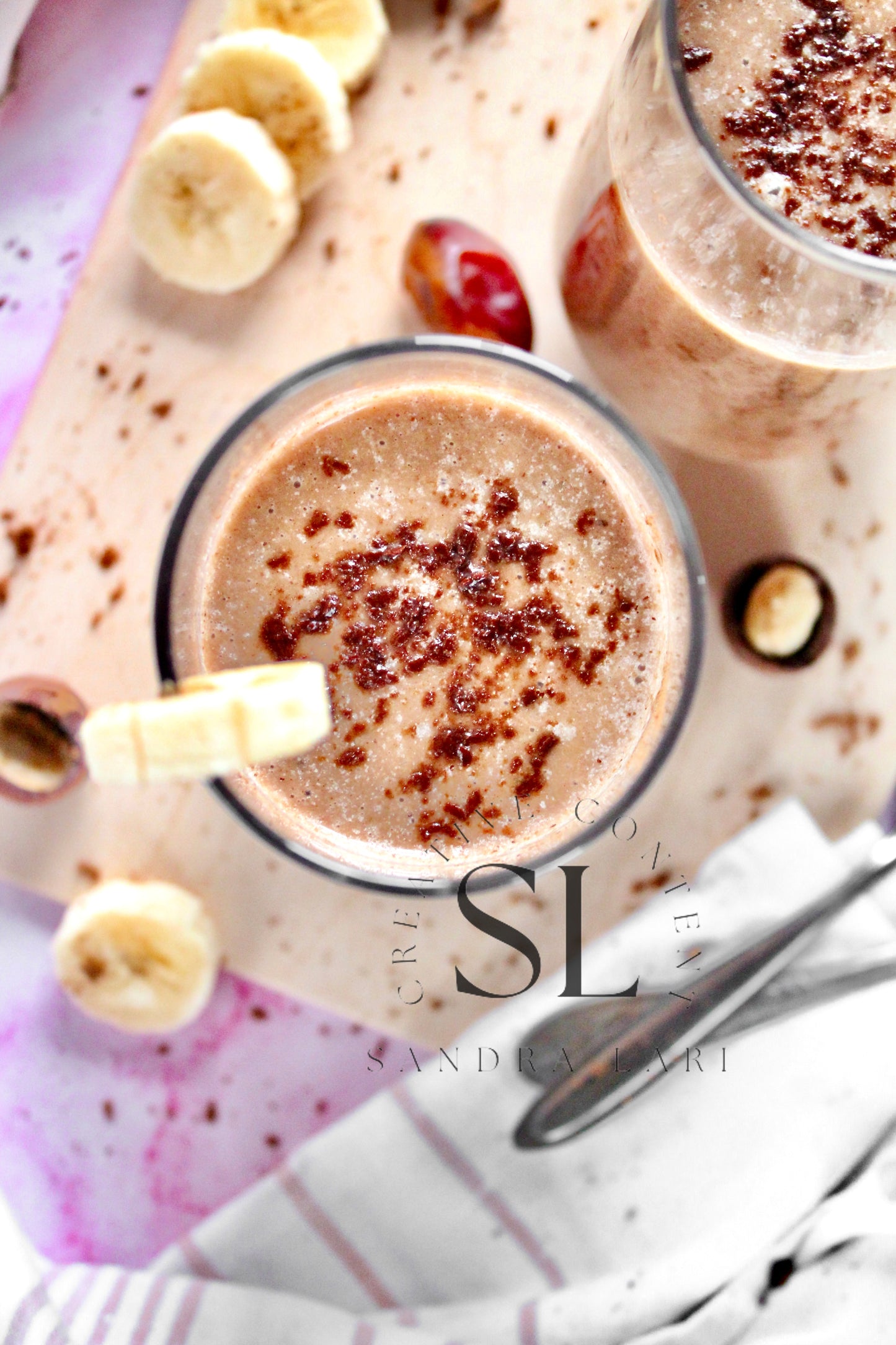 Luxury Raw Carob Smoothie - Set 3 of 4