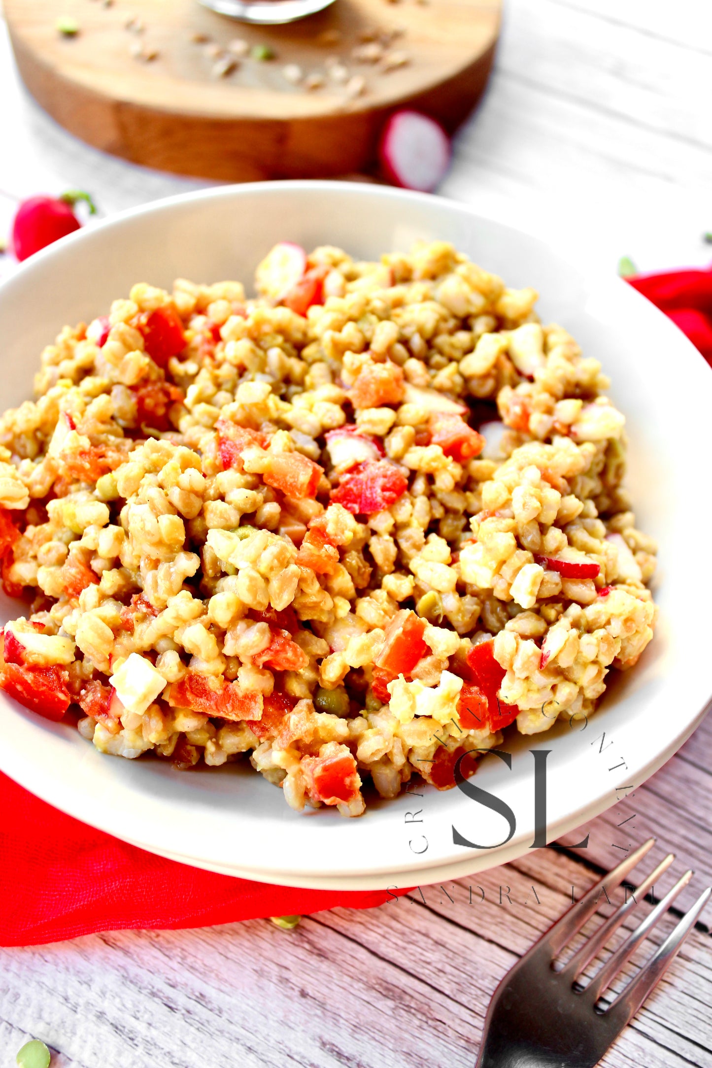 Farro Salad With Spring Vegetables - Set 1 of 3