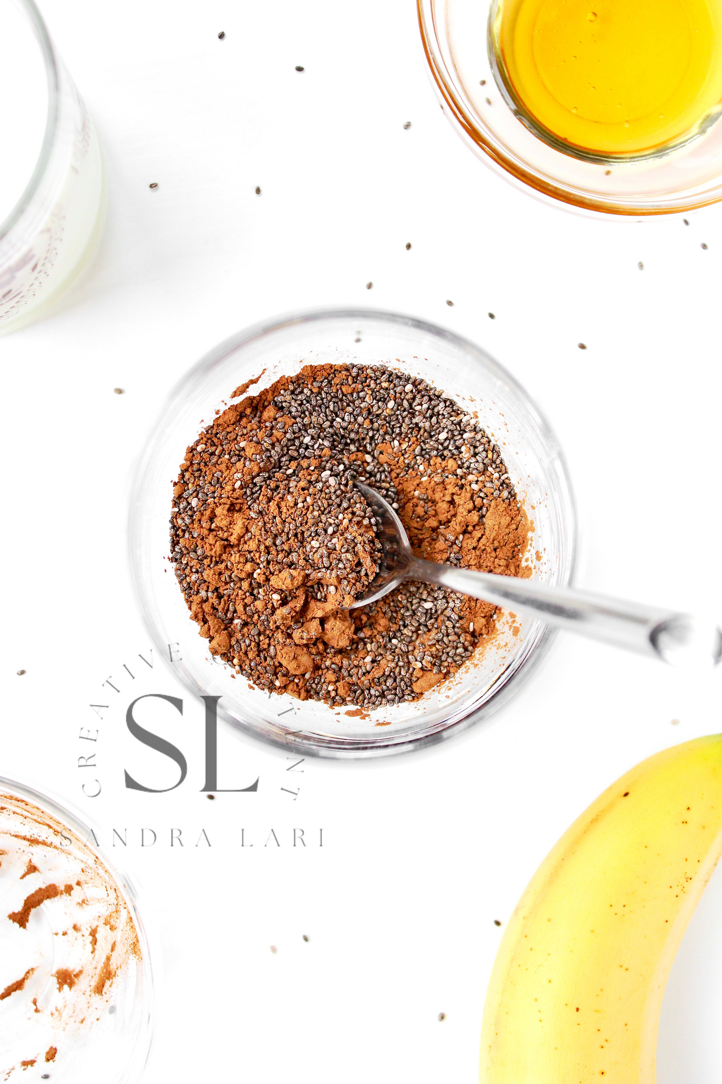 Banana Carob Chia Pudding - Exclusive