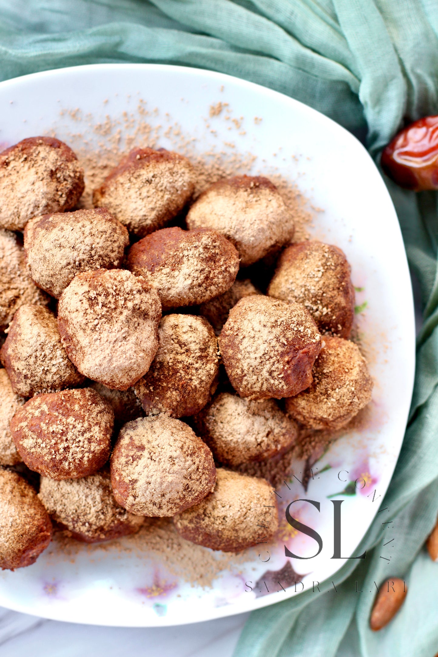 Raw Vegan Truffles Snack - Set 4 of 4
