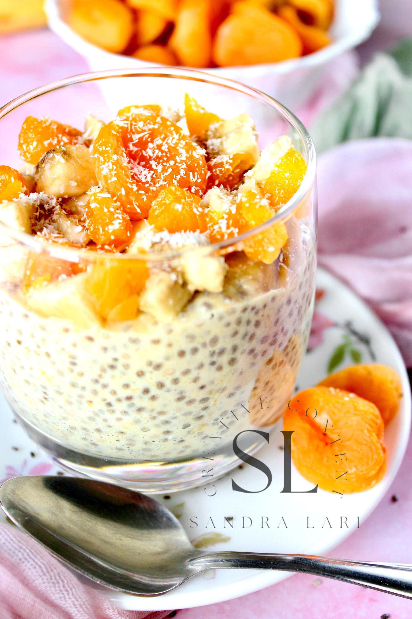 Dried Apricot Chia Pudding - Set 2 of 3