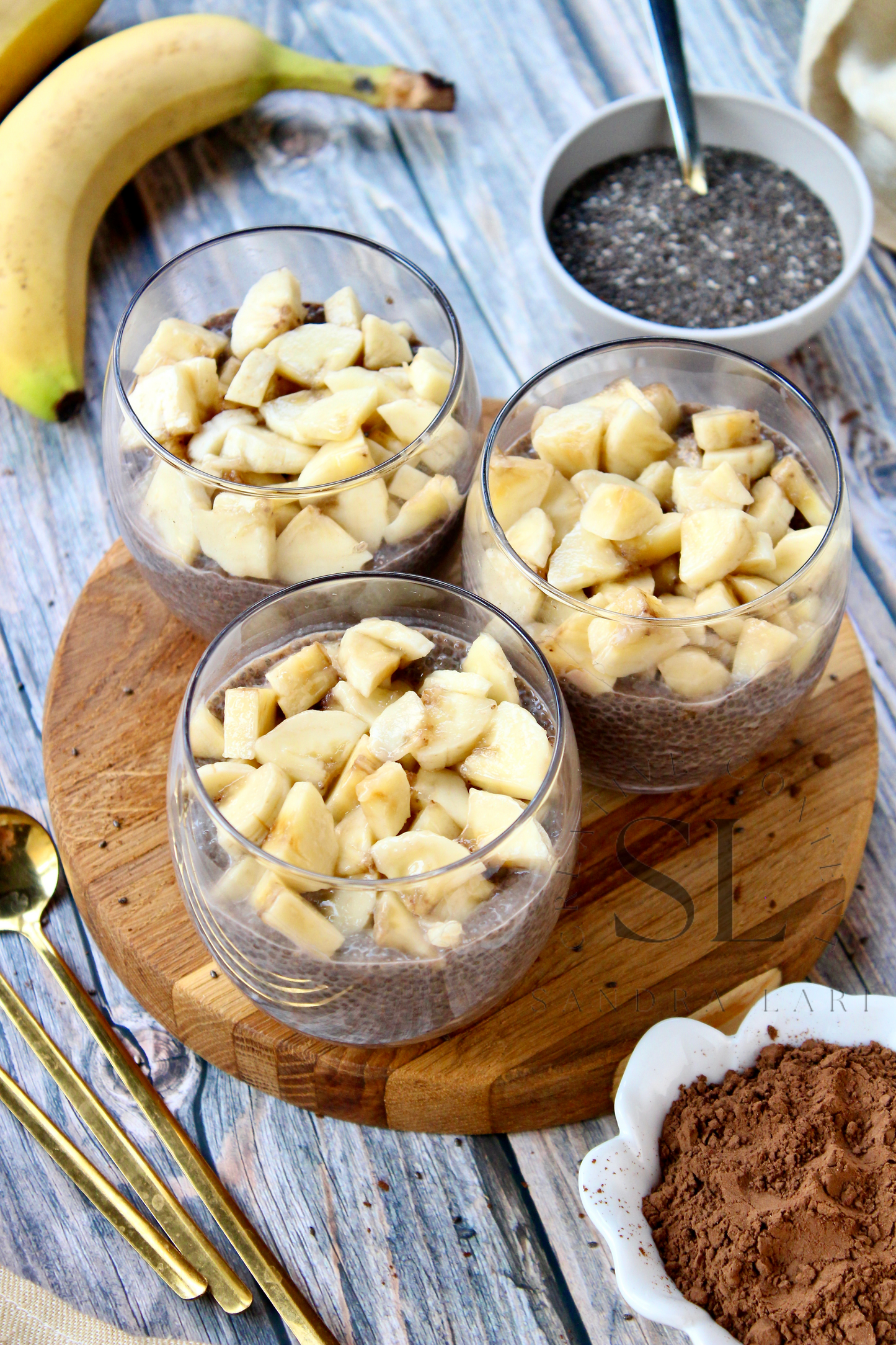 Banana Carob Chia Pudding - Exclusive