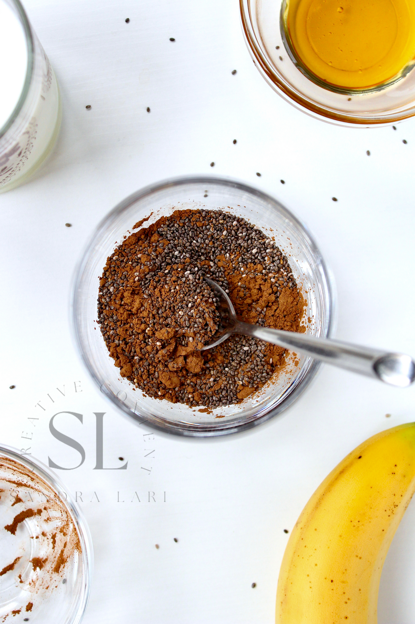 Banana Carob Chia Pudding - Exclusive