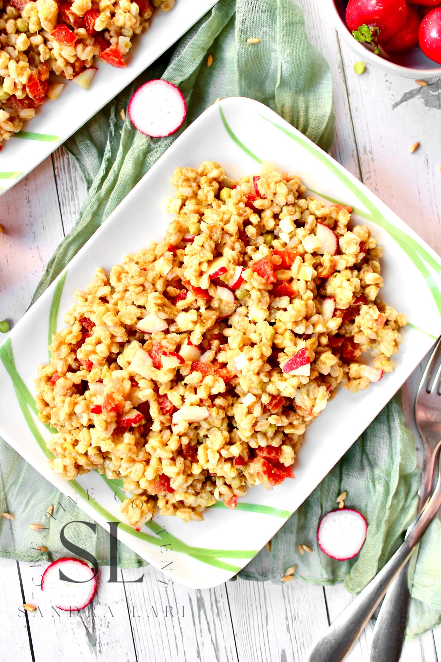 Farro Salad With Spring Vegetables - Set 2 of 3