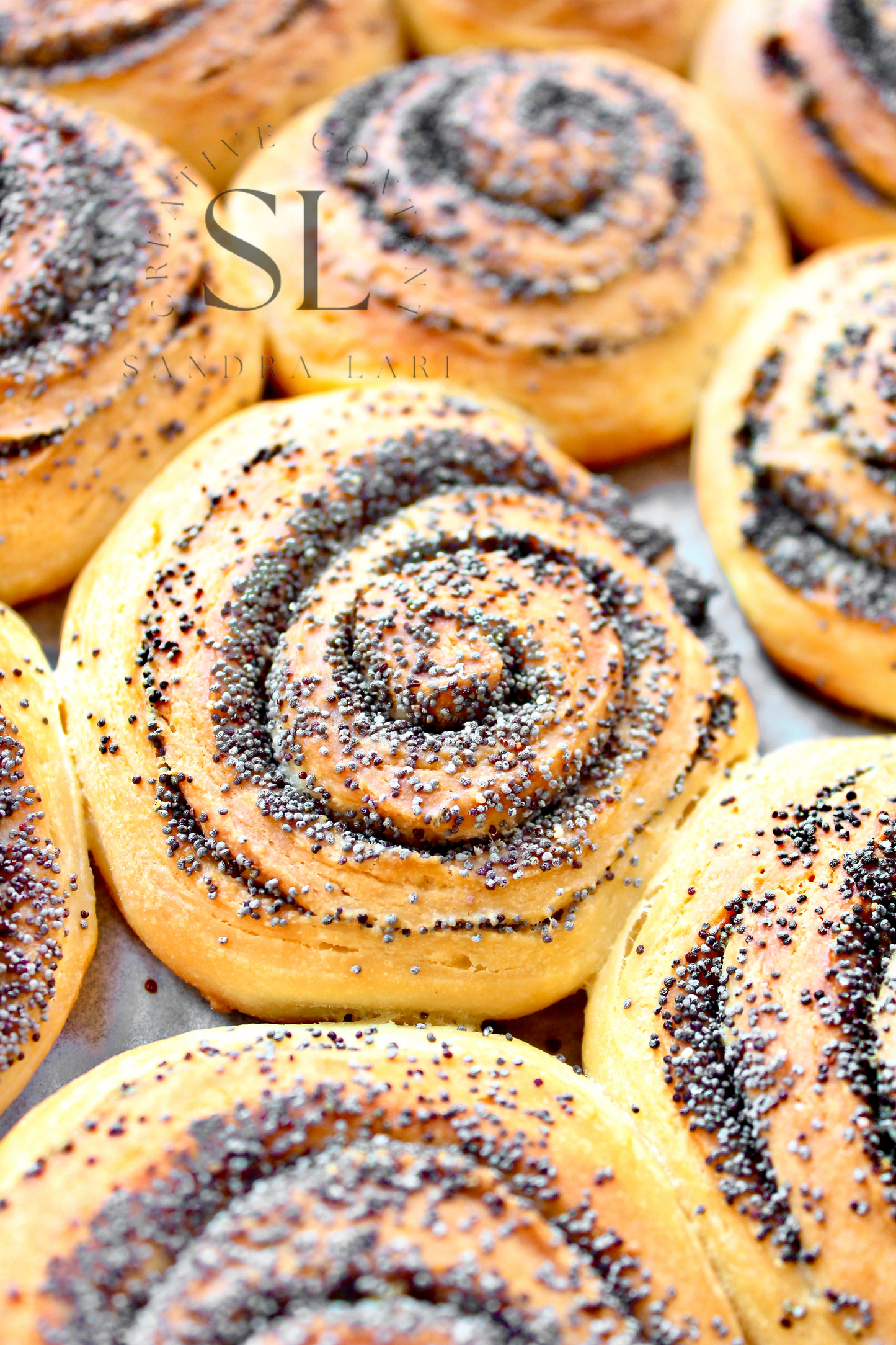 Poppy Seed Rolls with Mother Yeast - Set 1 of 3