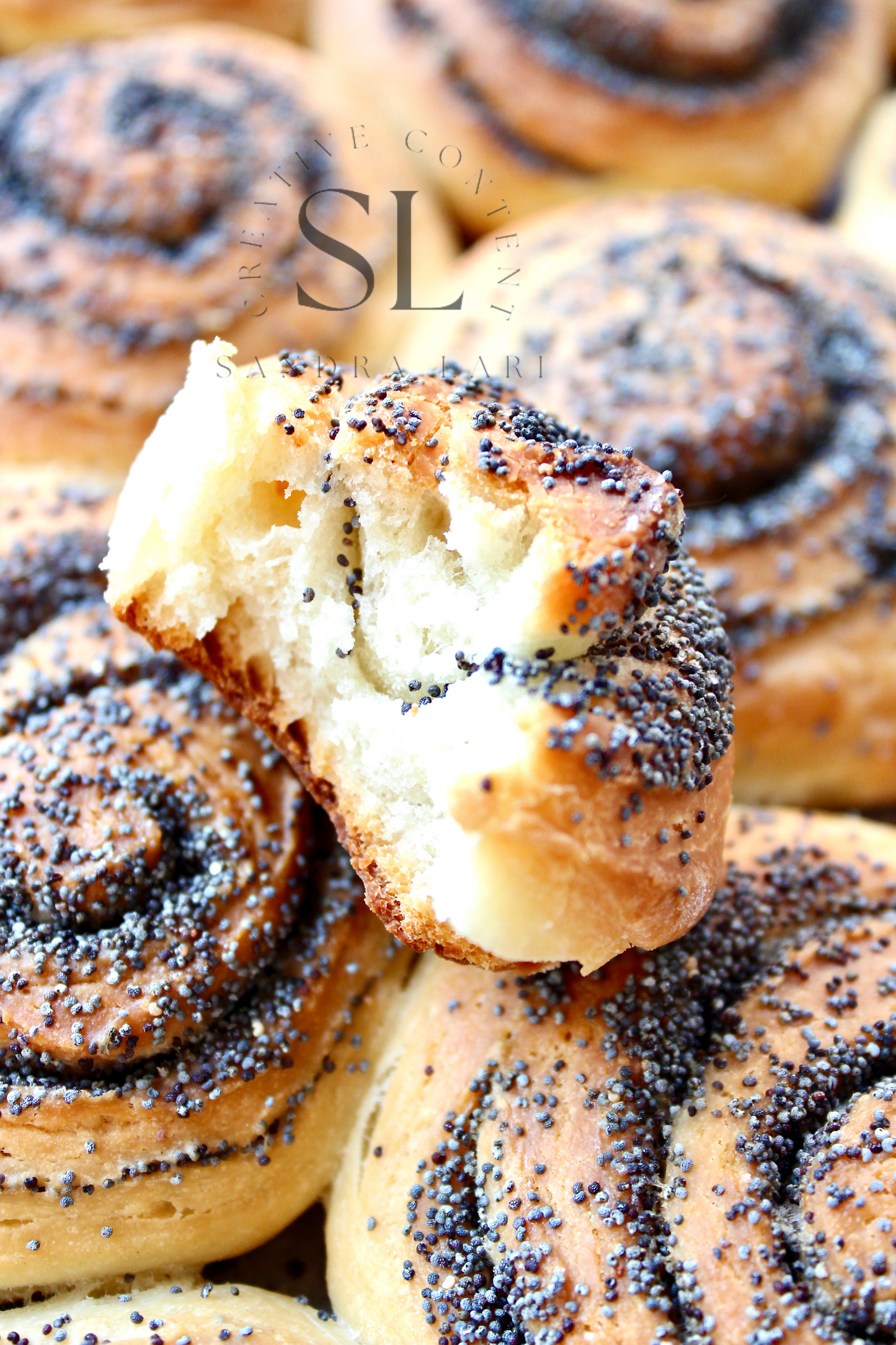 Poppy Seed Rolls with Mother Yeast - Set 2 of 3
