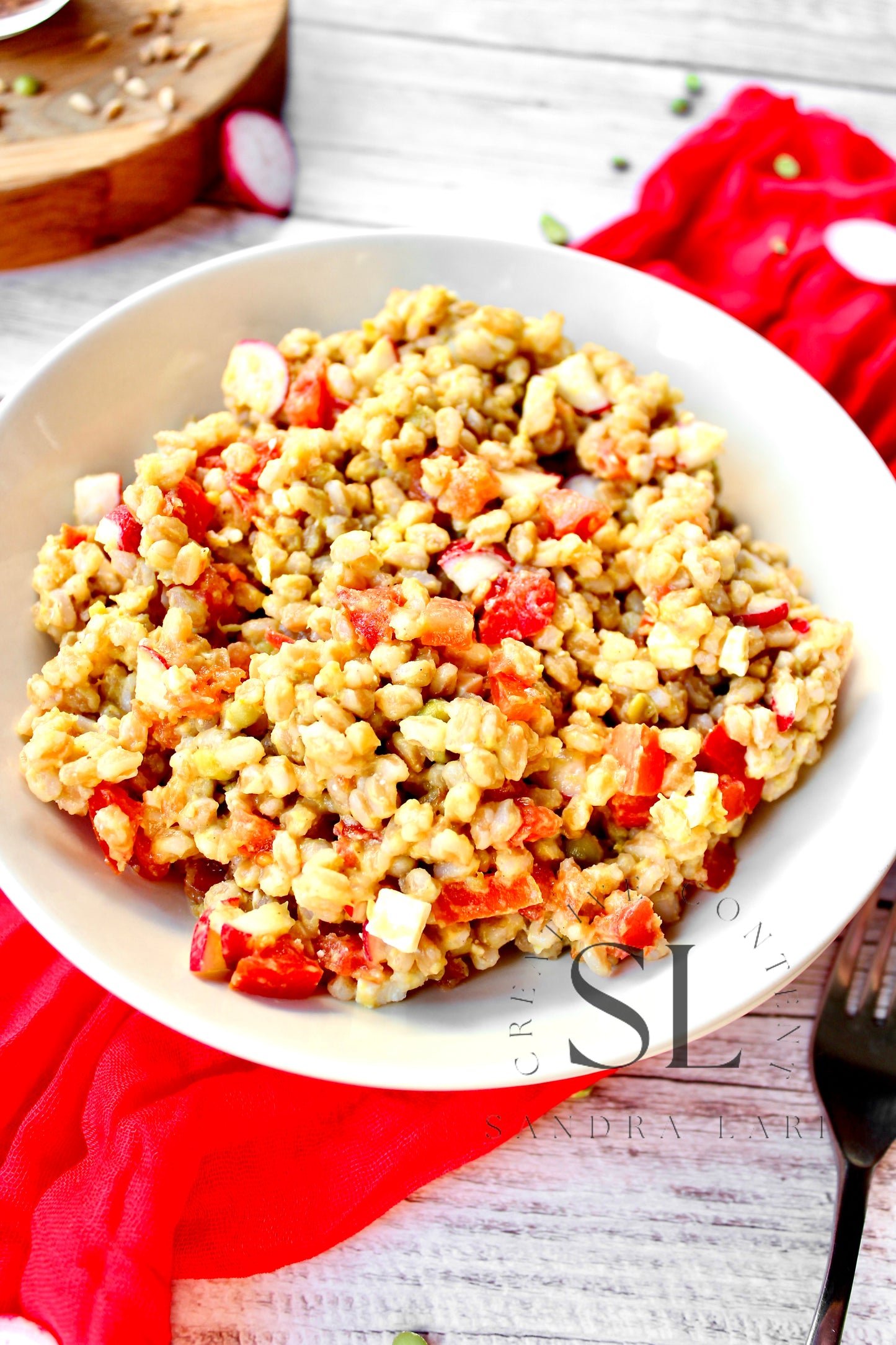 Farro Salad With Spring Vegetables - Set 1 of 3